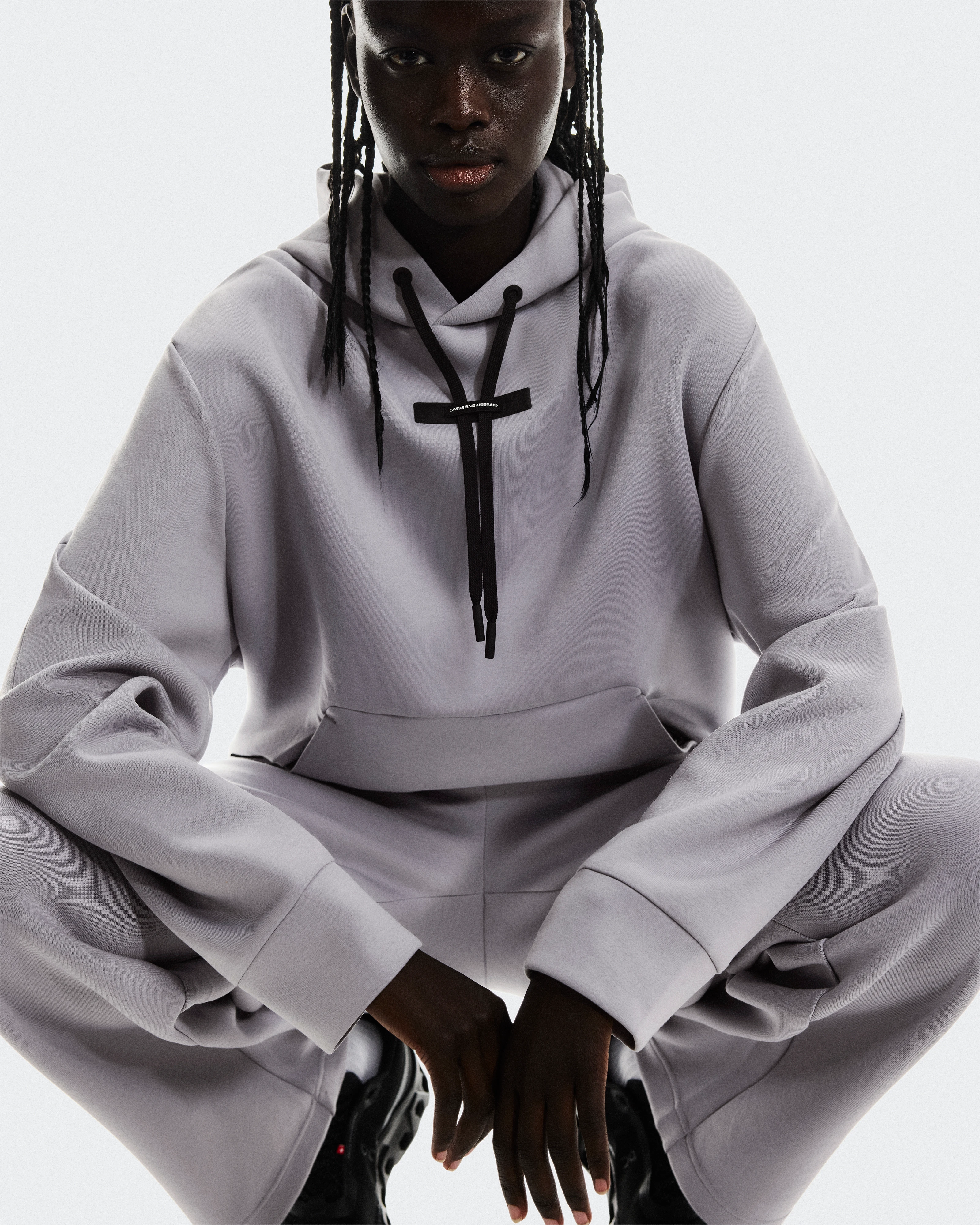 On Focus Tech Hoodie Lilac Women Hoodies and sweatshirts