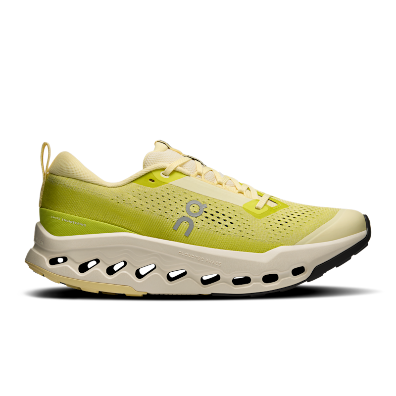 On Cloudsurfer Trail 2 Calzado de Running para Hombre en Ivory/Lime, Talla: 42.5, Polyester Tpu ️