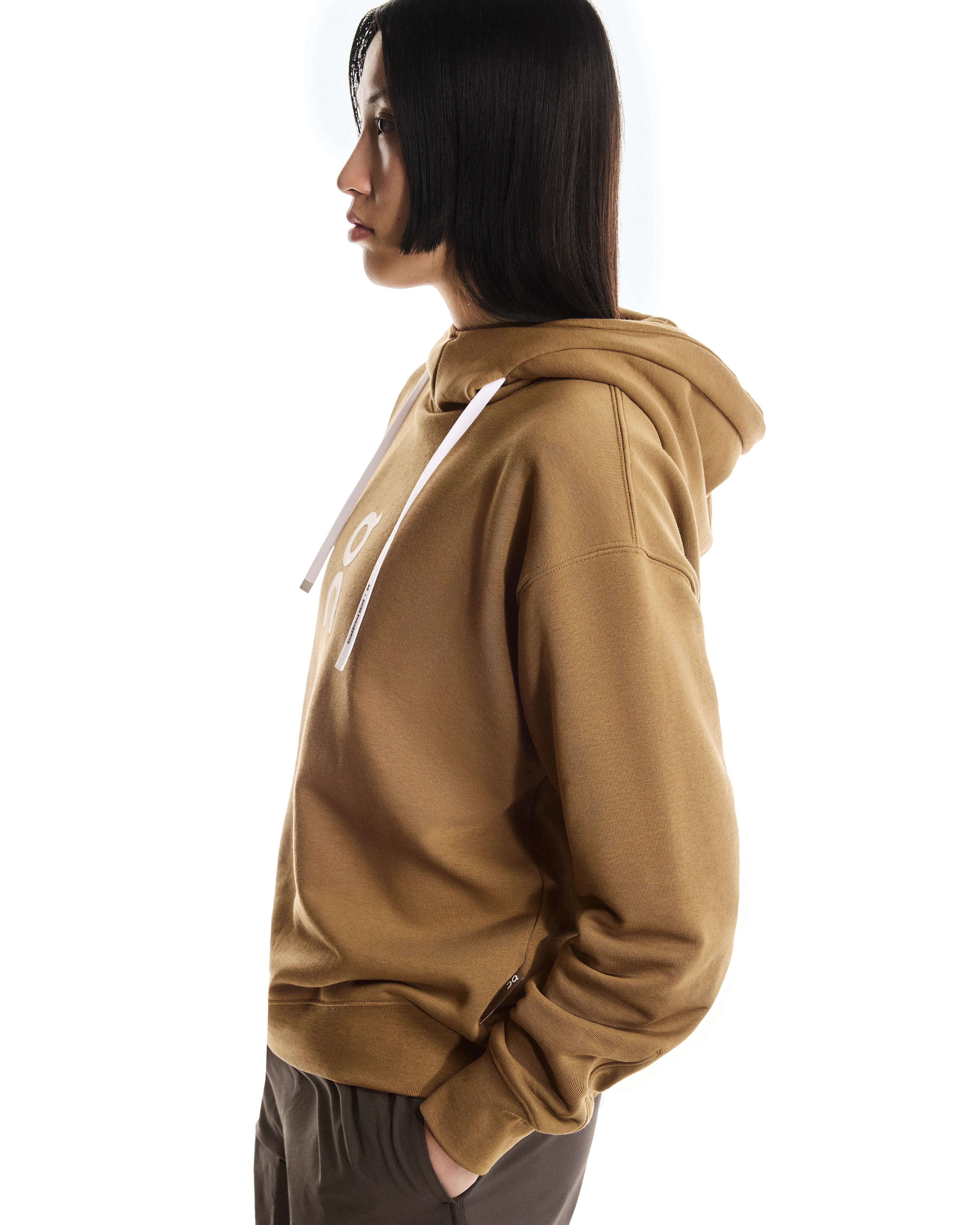 On Club Hoodie Nutmeg Women Hoodies and sweatshirts