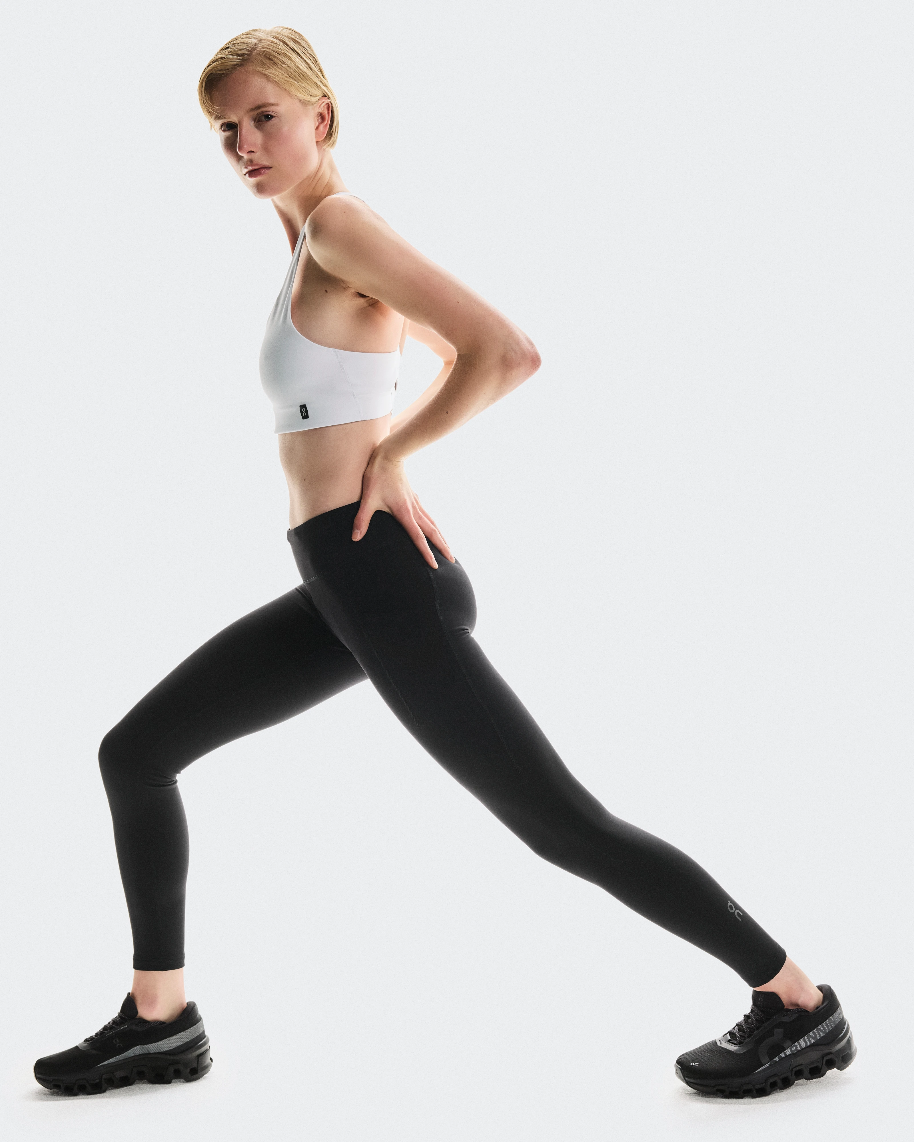 On Performance Tights Winter Black Women Tights