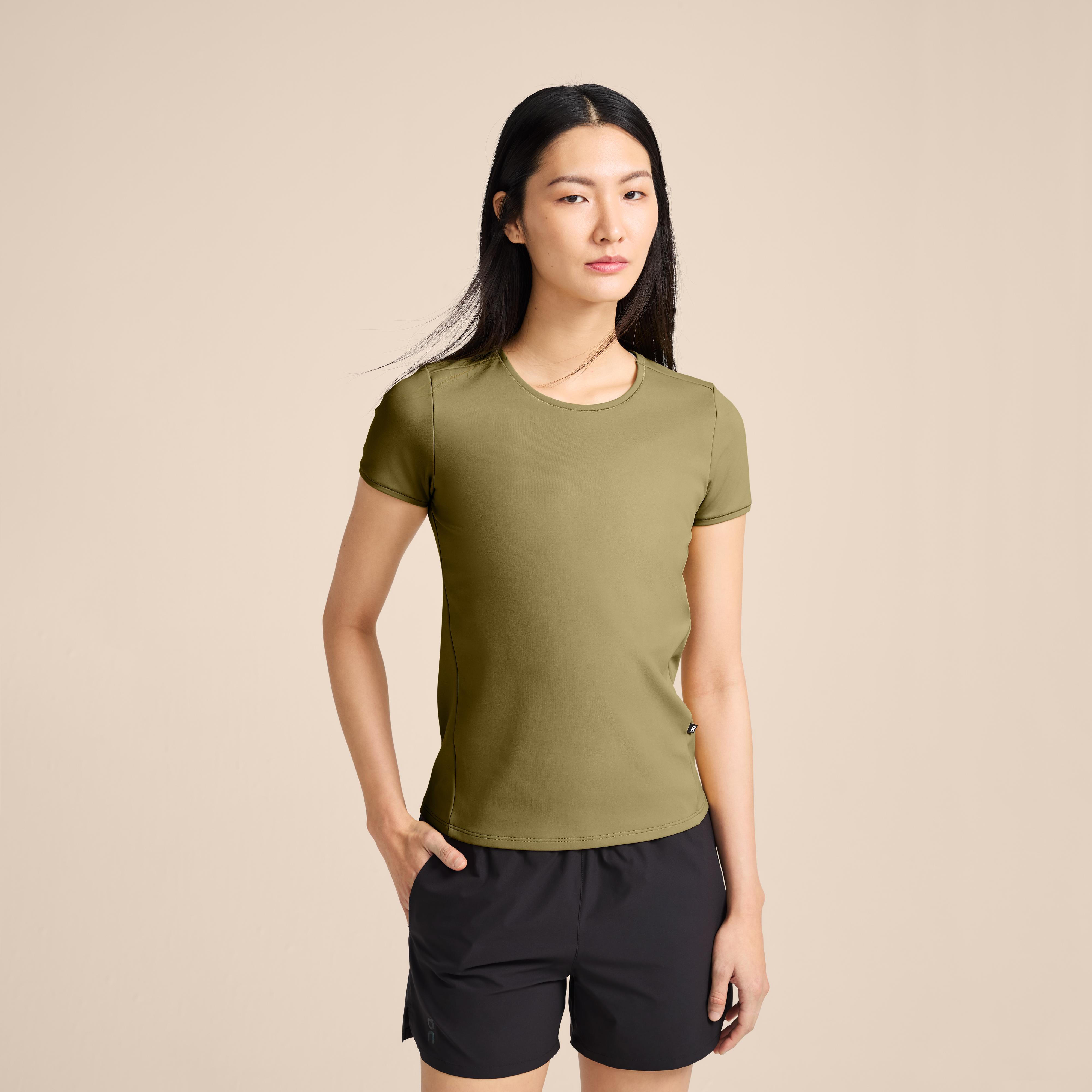 Movement-T Short-Sleeve Shirt in Safari