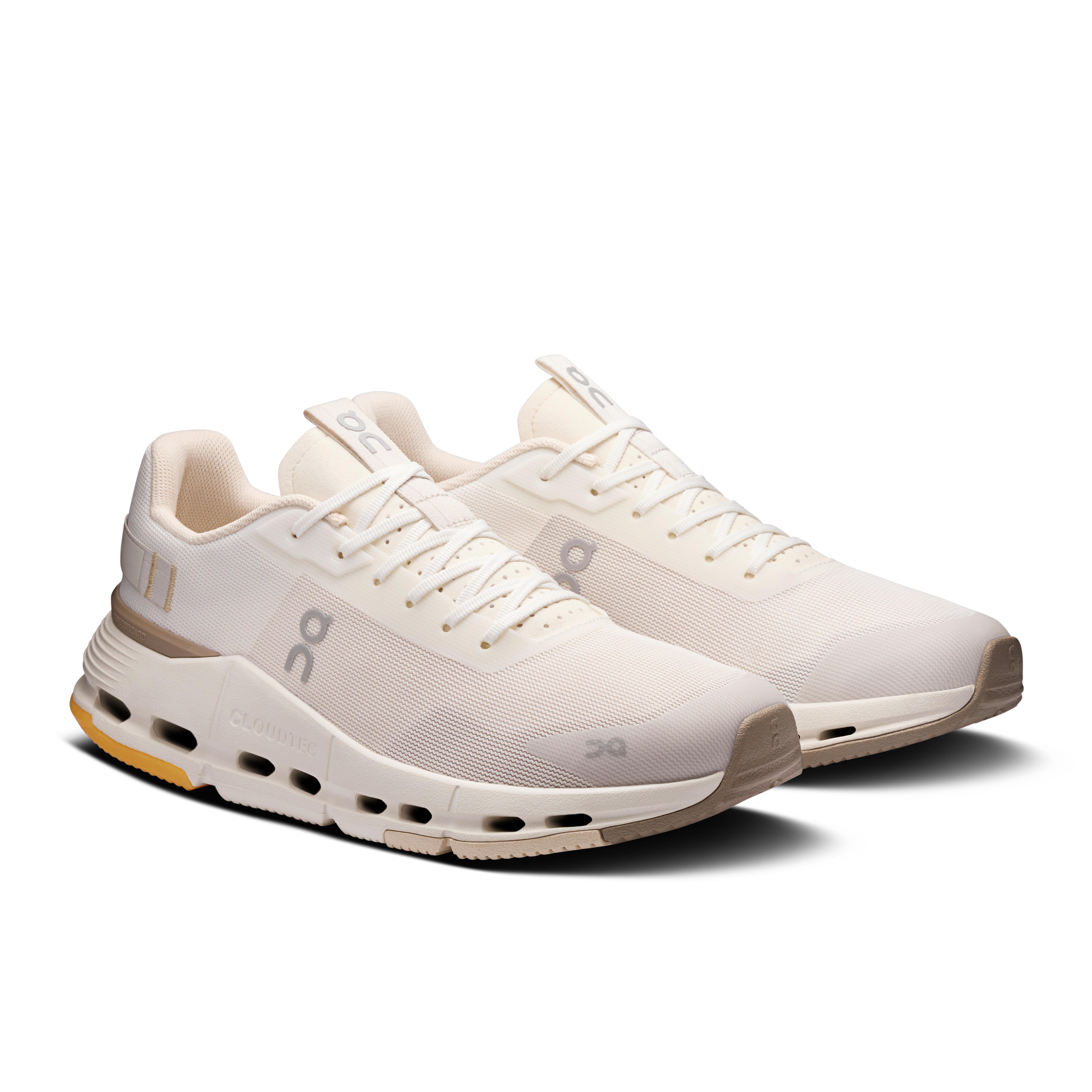On Cloudnova Form 2 Ivory & Desert Women Active life Shoes