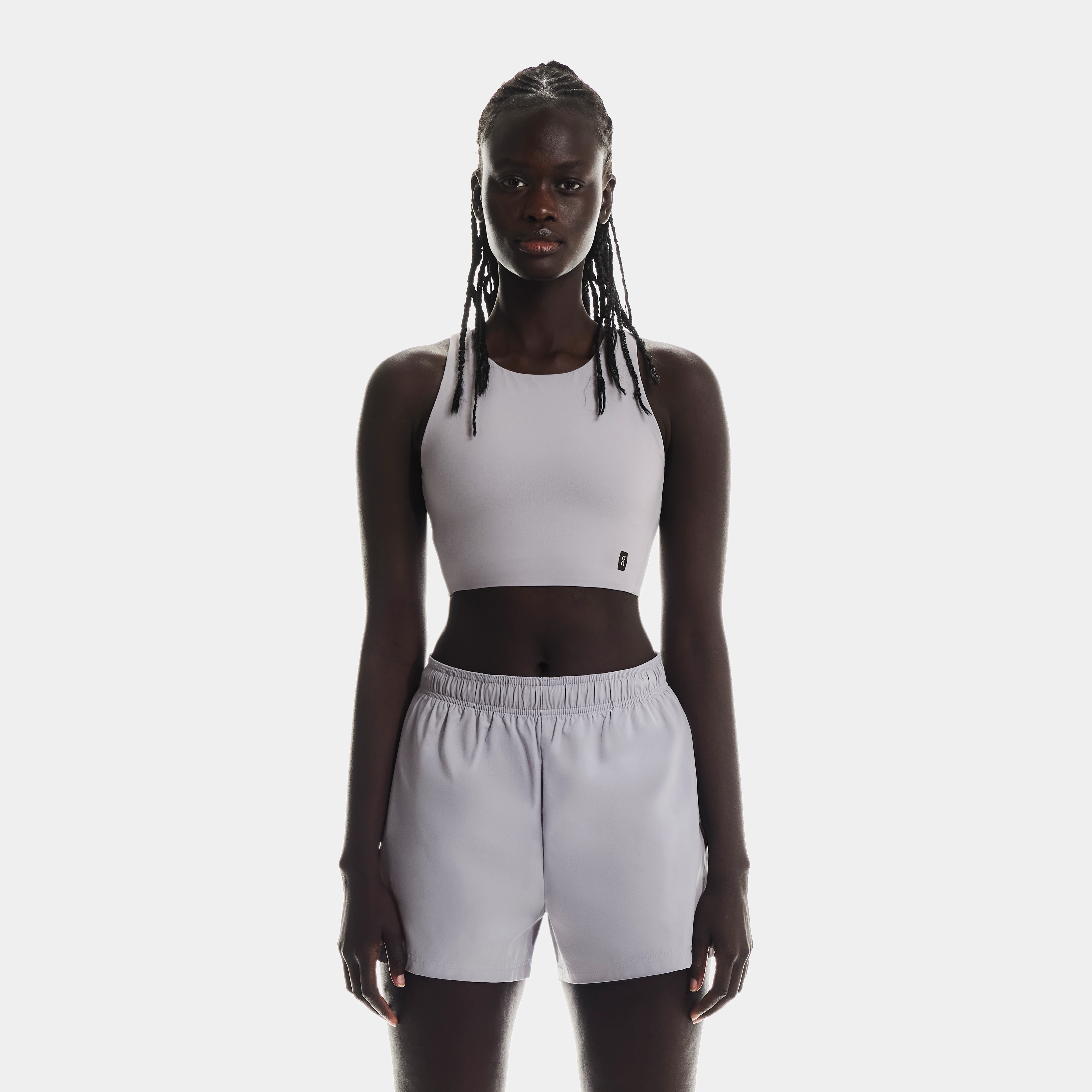 On Core 2-in-1 Crop Pink Women Women – Mixed sports, versatile, added support Tops and t-shirts