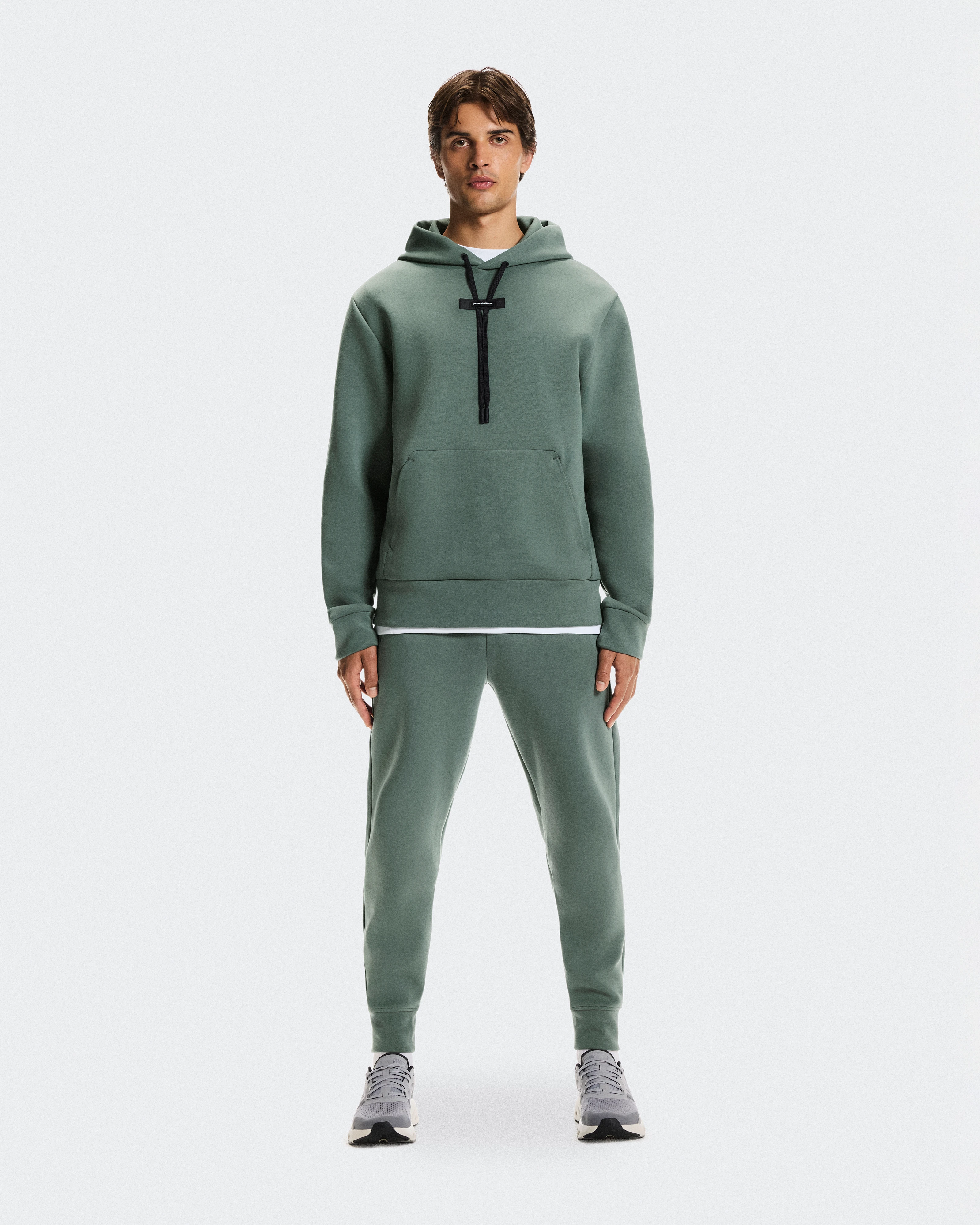 On Focus Tech Hoodie Olive Herren Hoodies & Sweatshirts