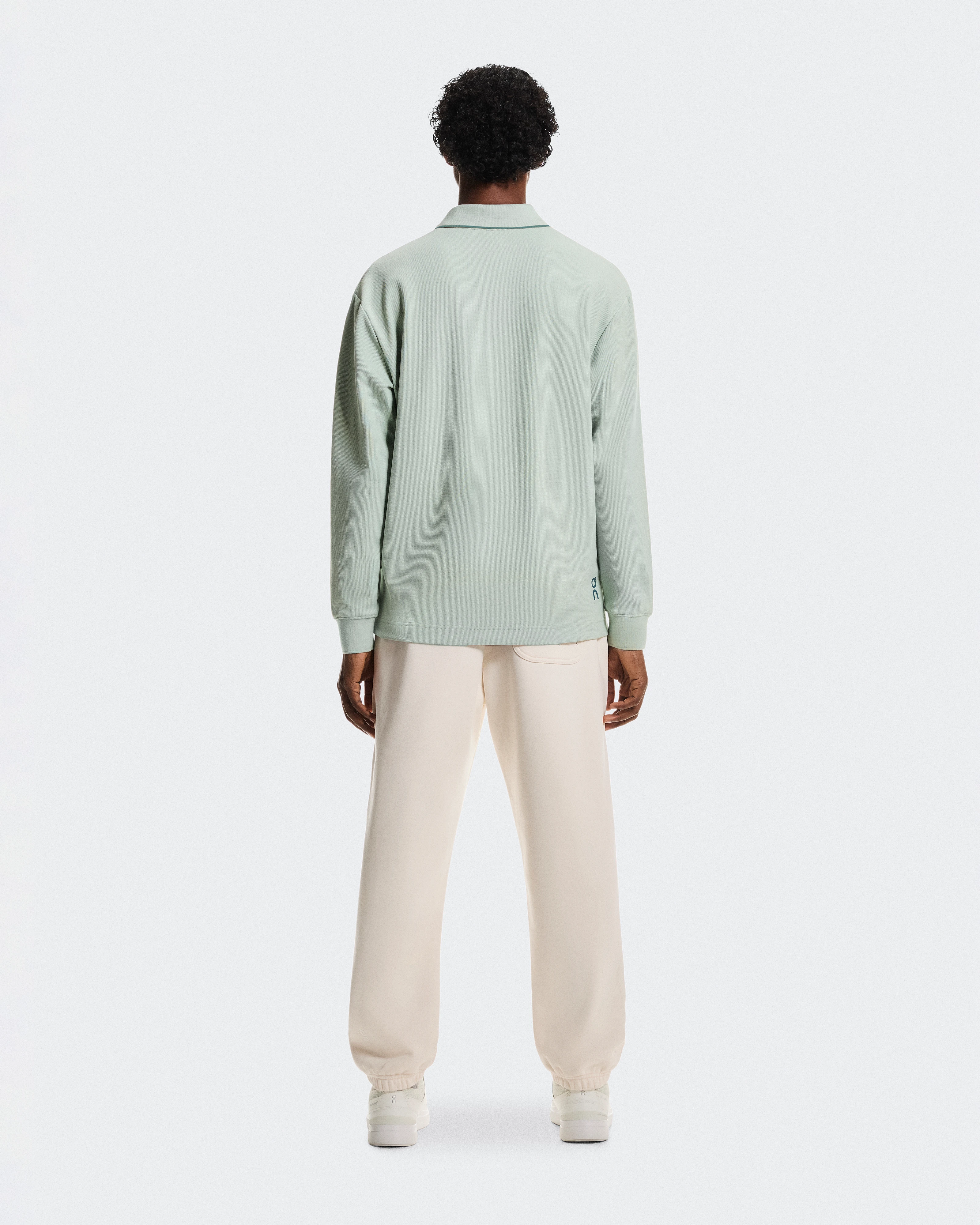 On Courtside Long-T Polo Mineral & Tide Men Tops and t-shirts