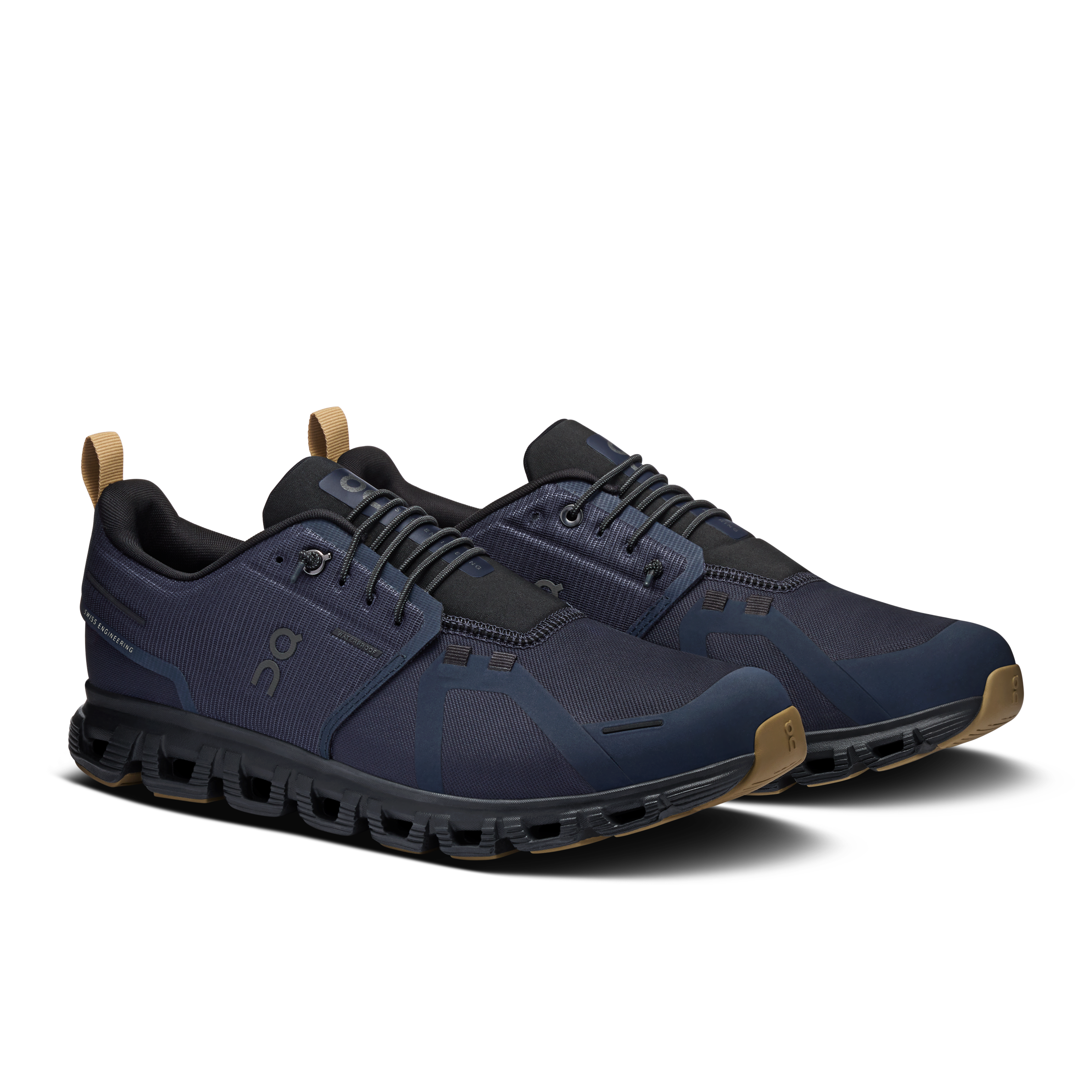 On Cloud 6 Waterproof Black Men Active life Shoes