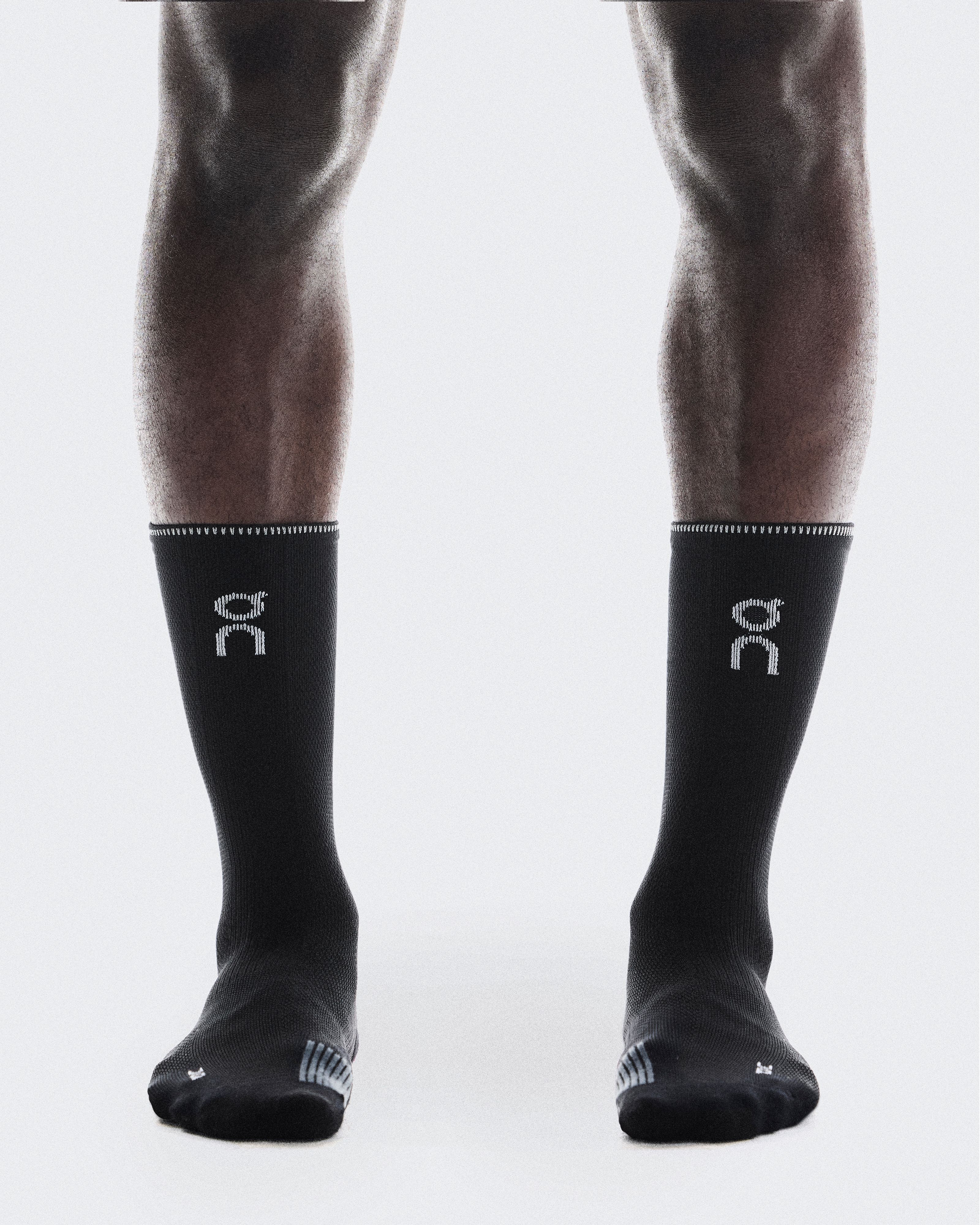 Performance Run Sock HighUnisex / Black | Eclipse / 47 - 49