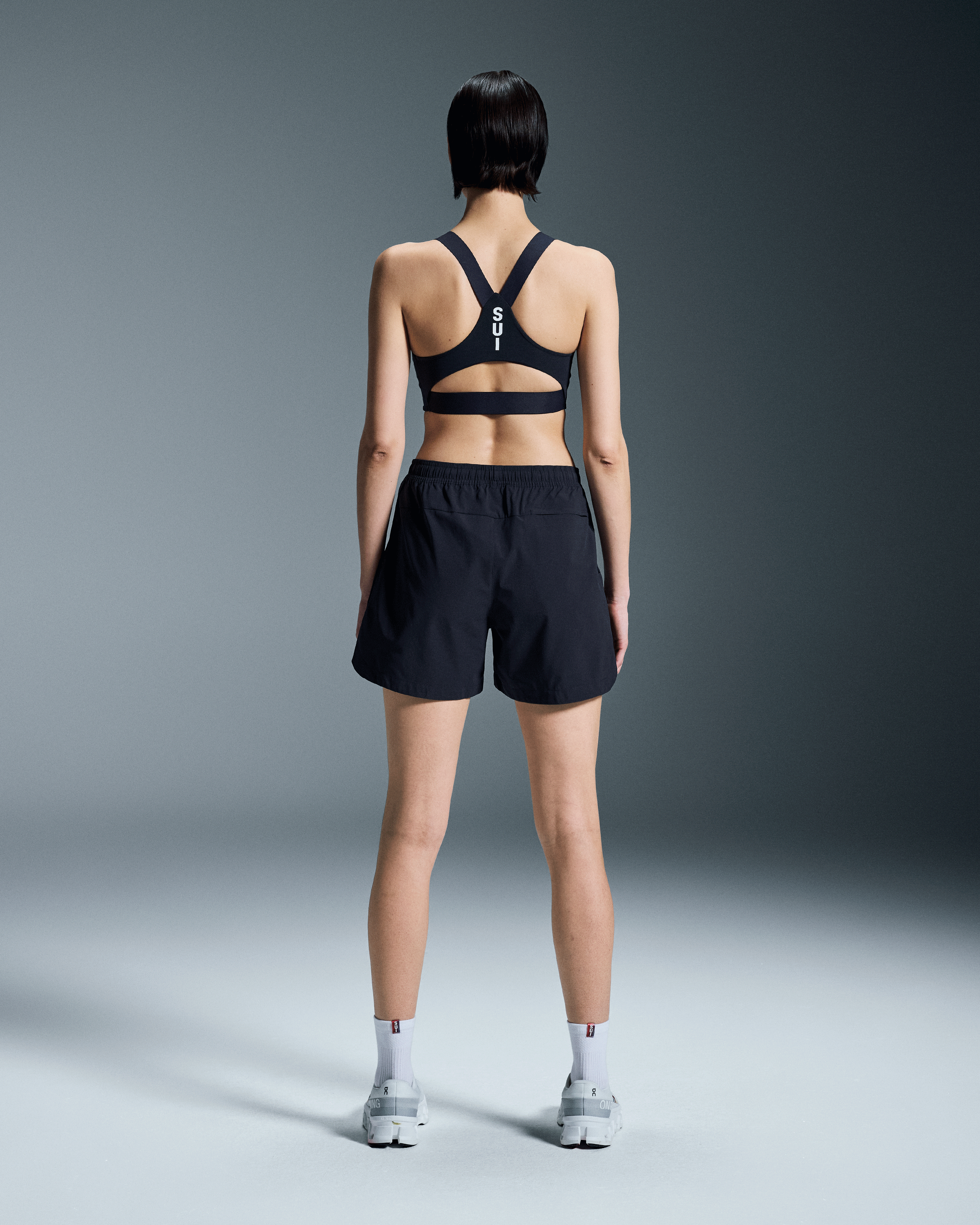 On Swiss Olympic Focus Shorts Ink Women Shorts