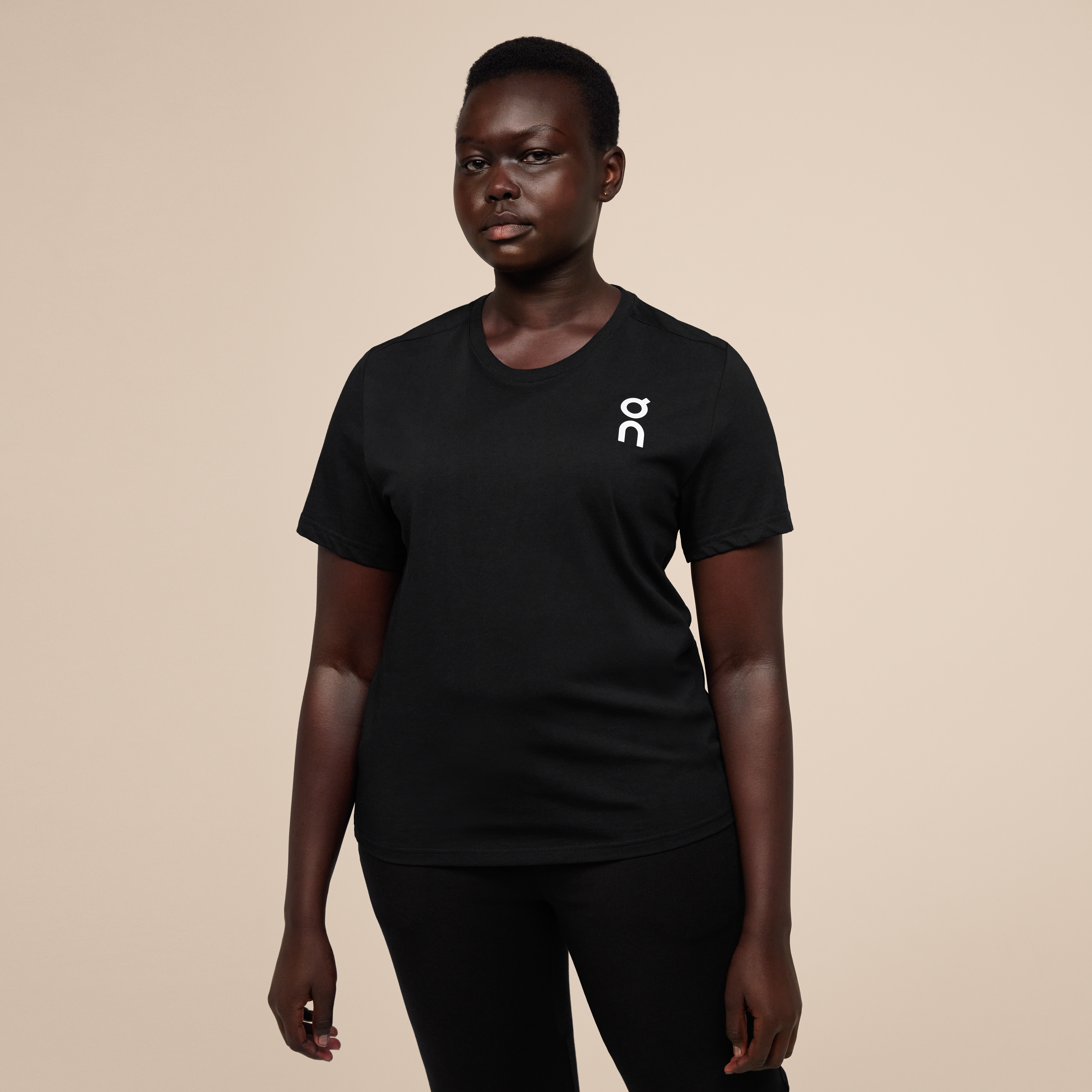 On Graphic-T Black Women All-day, recovery, organic cotton Tops and t-shirts