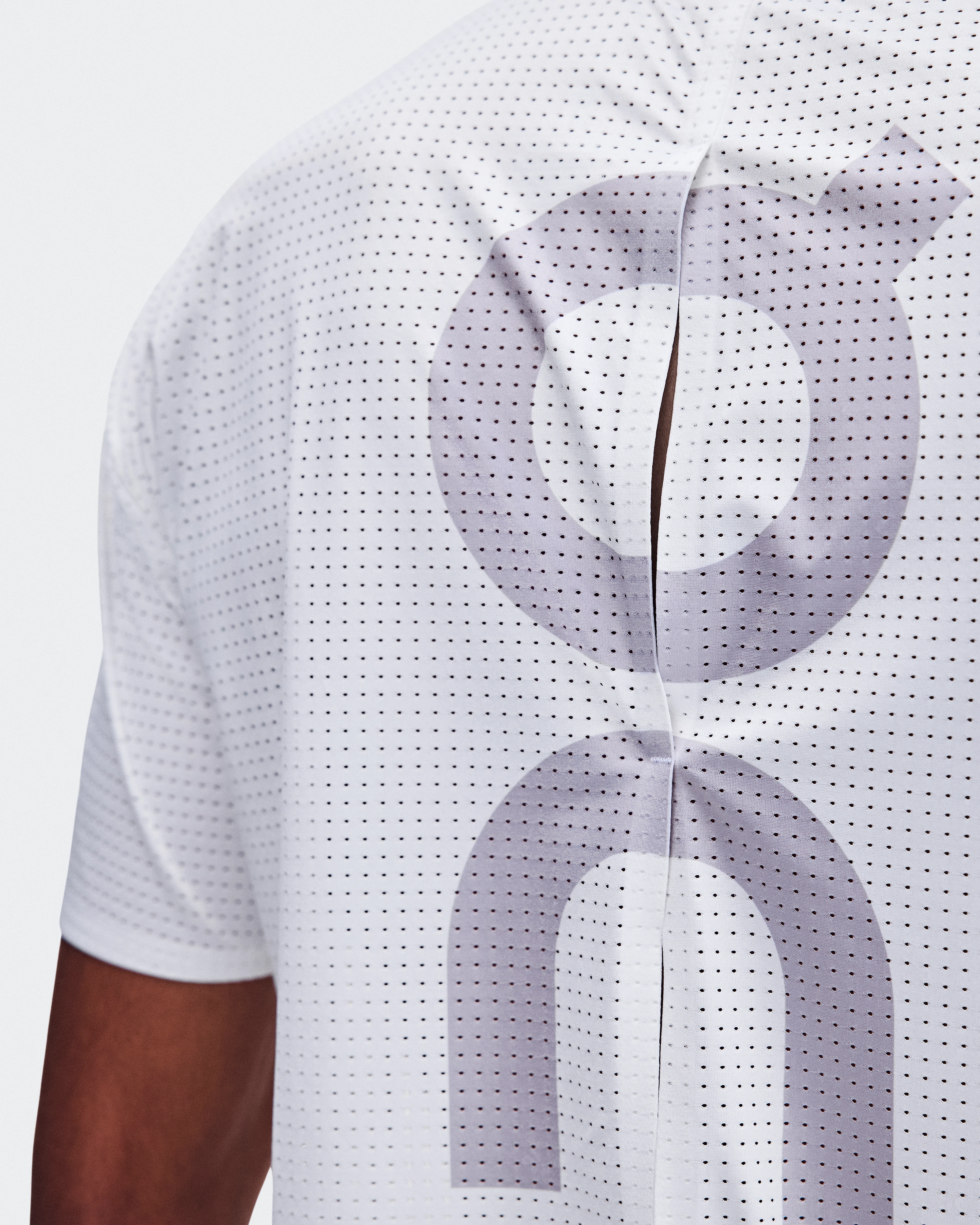 On Cropped Run-T LN1 White Unisex Tops and t-shirts