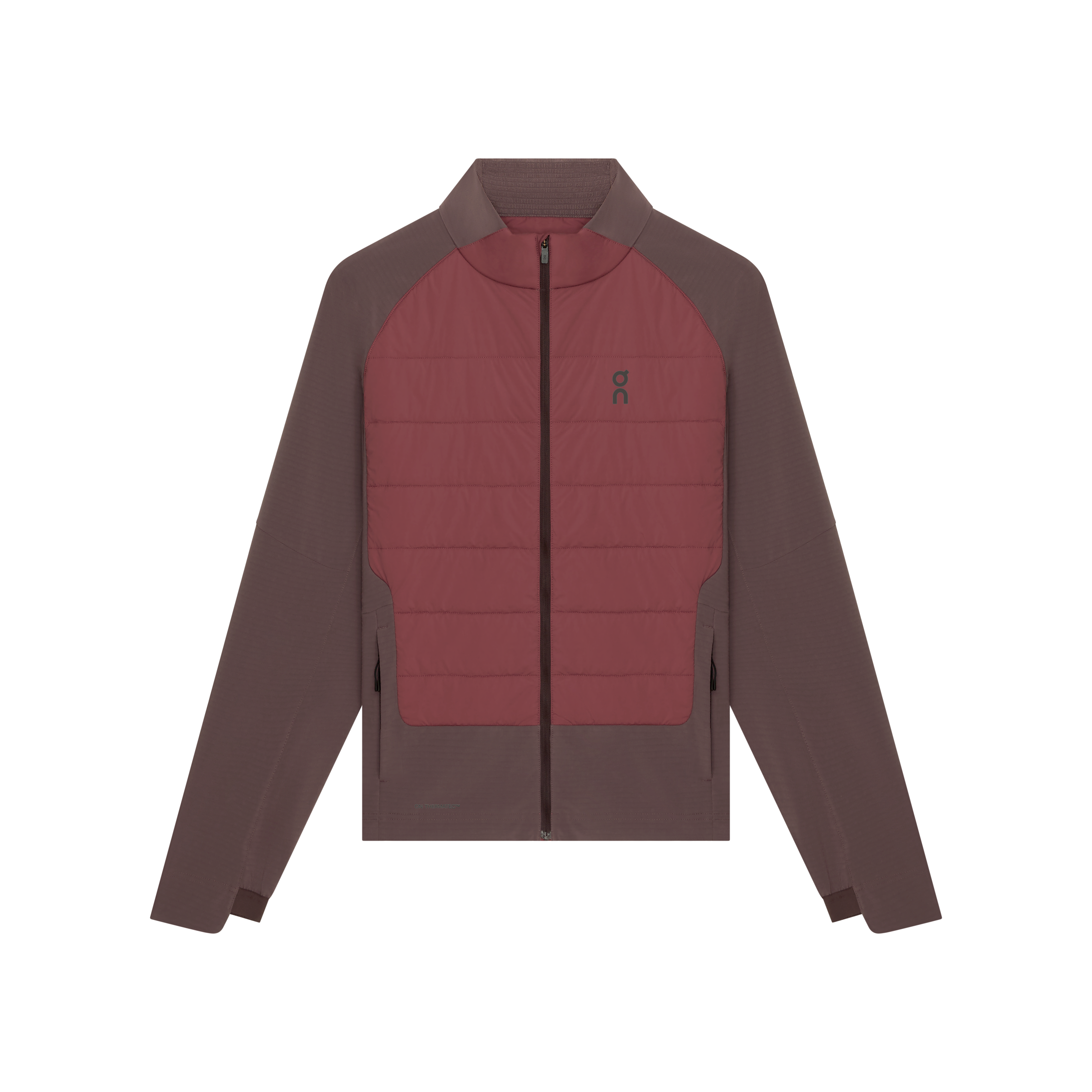 Weather Hybrid Jacket in Mulberry/Barberry