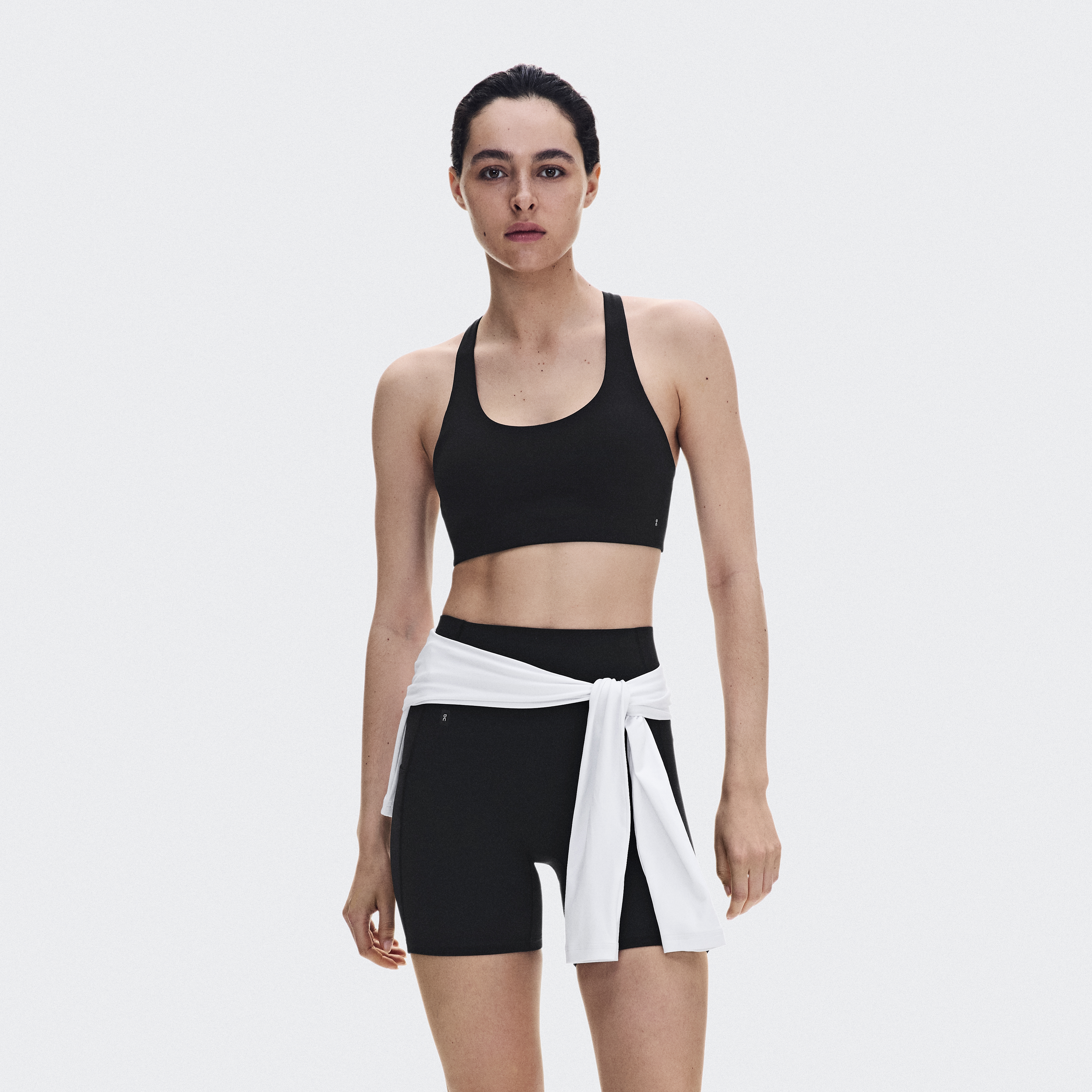 Studio Racerback Bra in Black