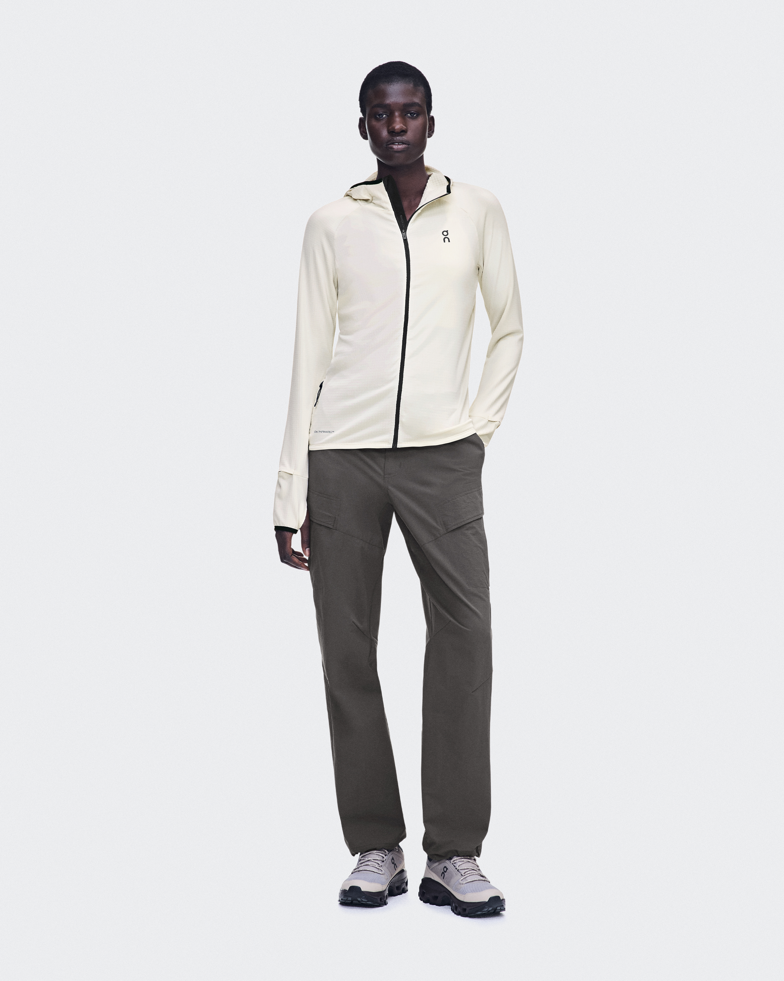 Climate Zip Hoodie in Hare