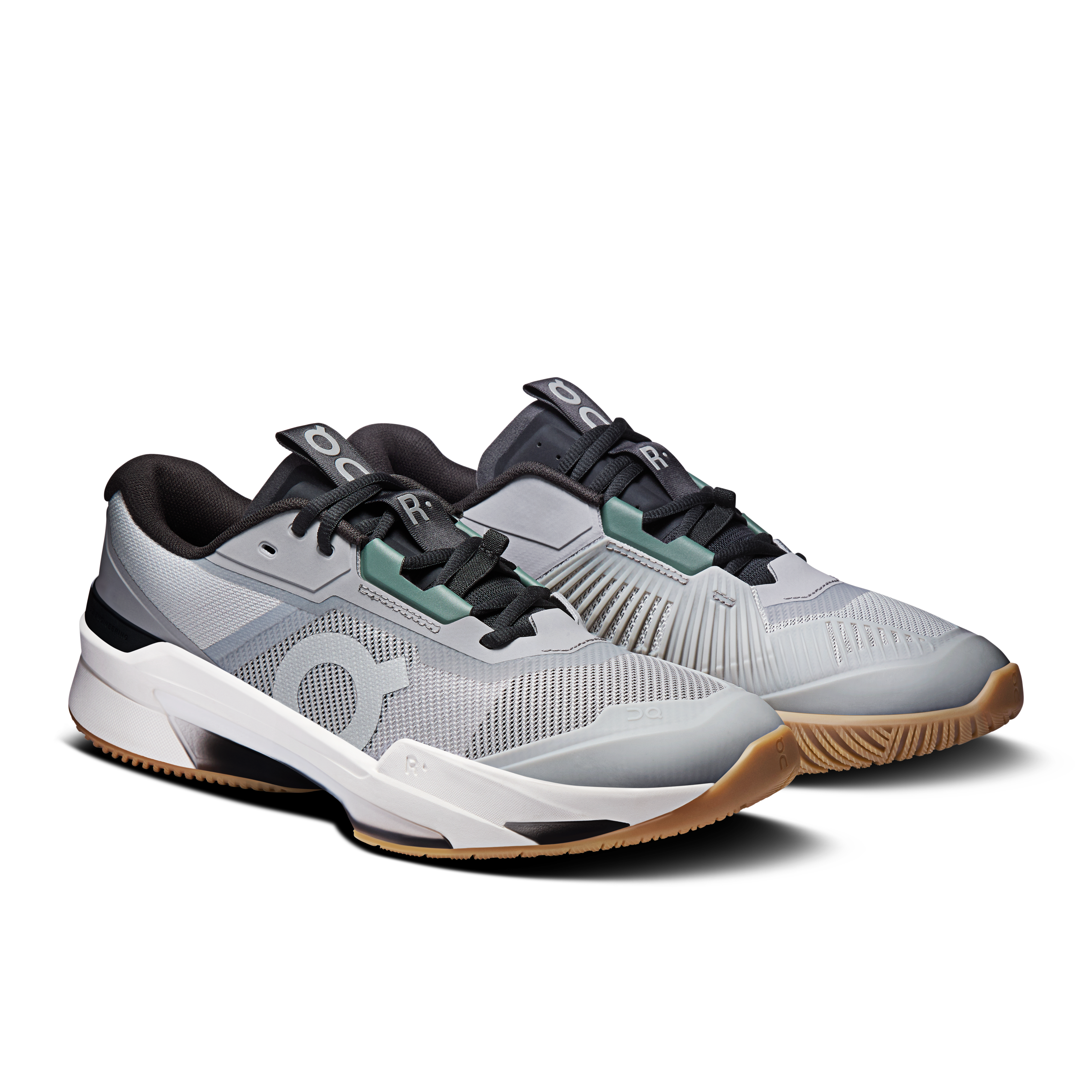 On THE ROGER Pro Fire Glacier & Black Herren Tennis Schuhe