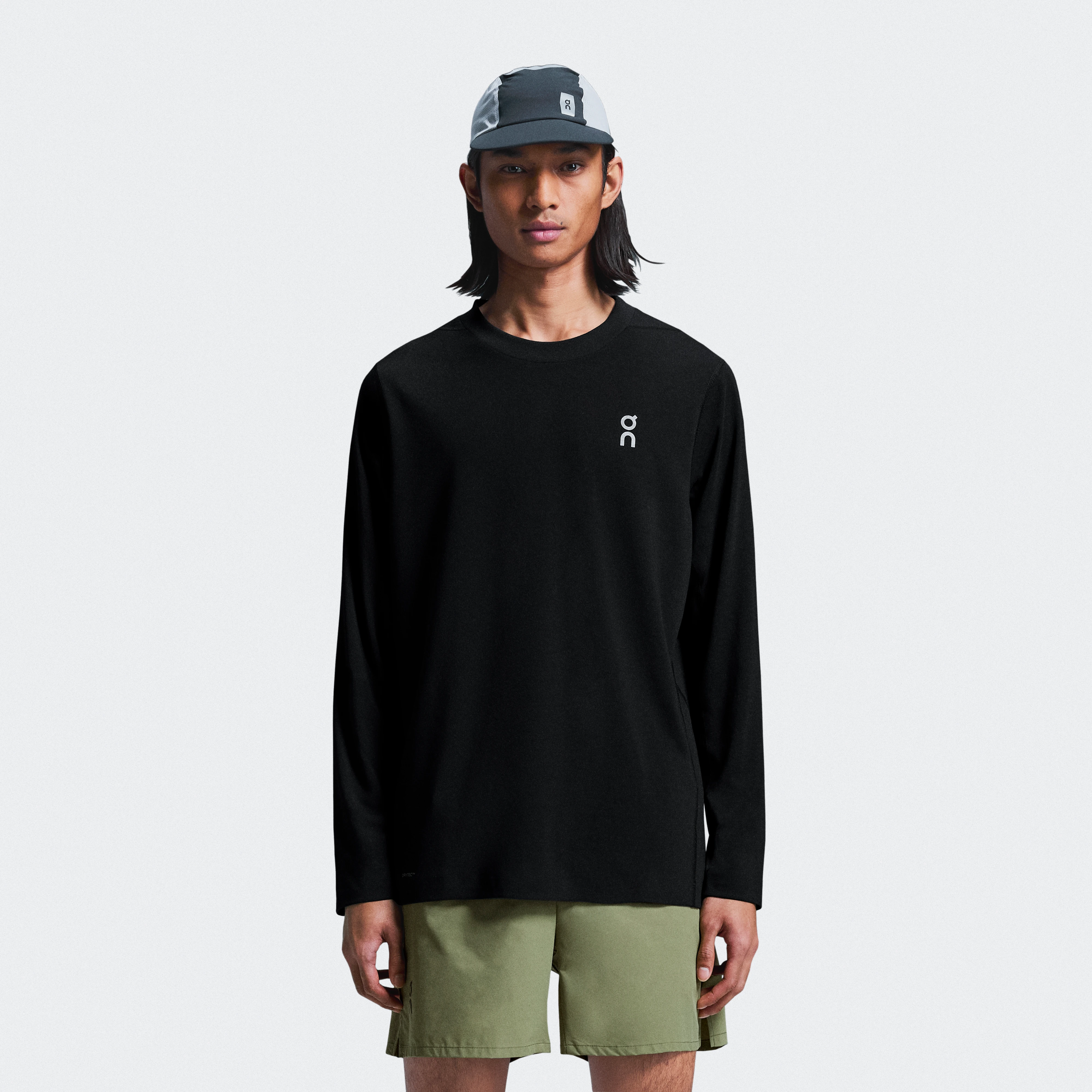 On Train Long-T Black Men – HIIT, cross training, versatile training Tops and t-shirts