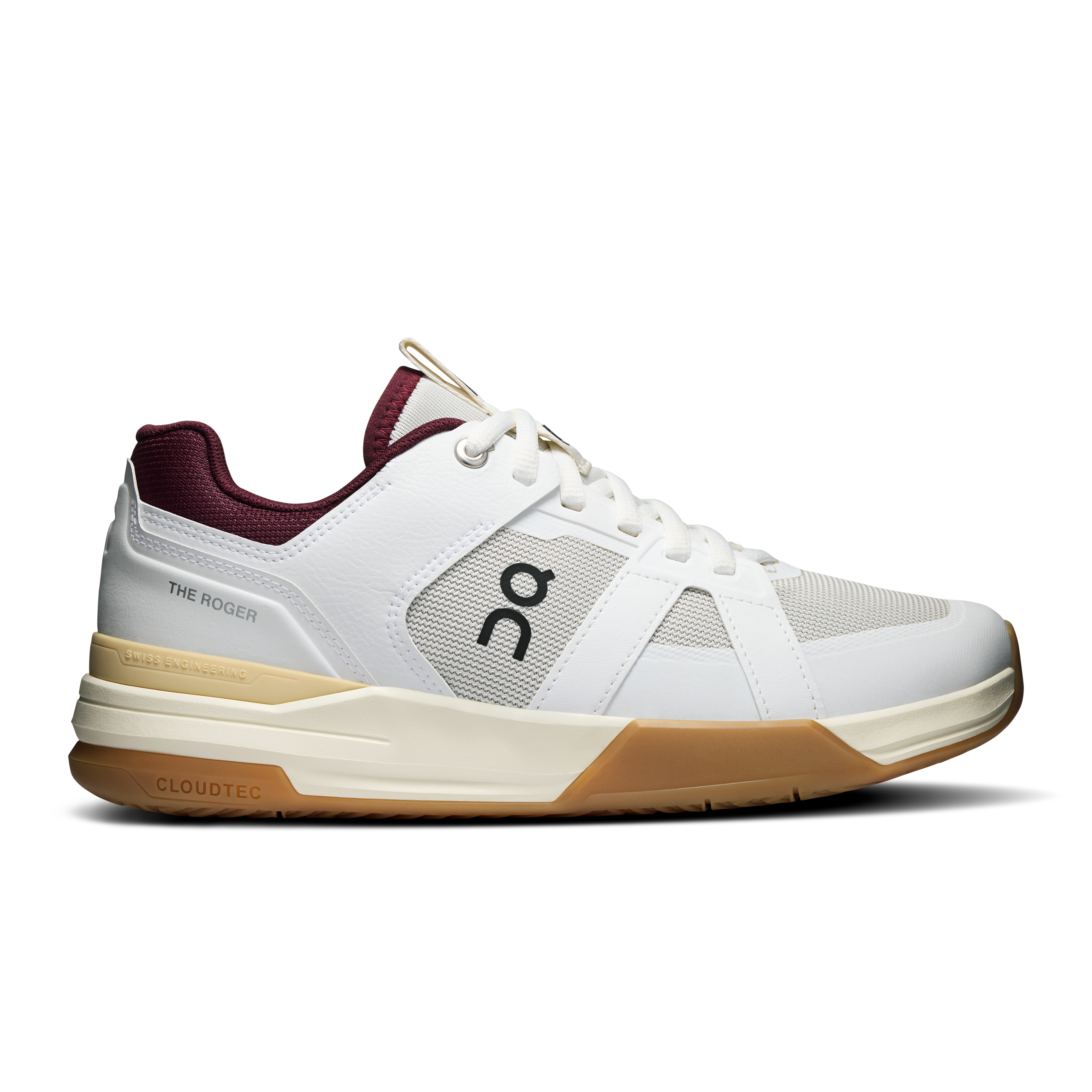 On THE ROGER Clubhouse Pro Blanco Beige Mujer Mujer – Tenis, polivalentes, dentro y fuera de la pista Calzado