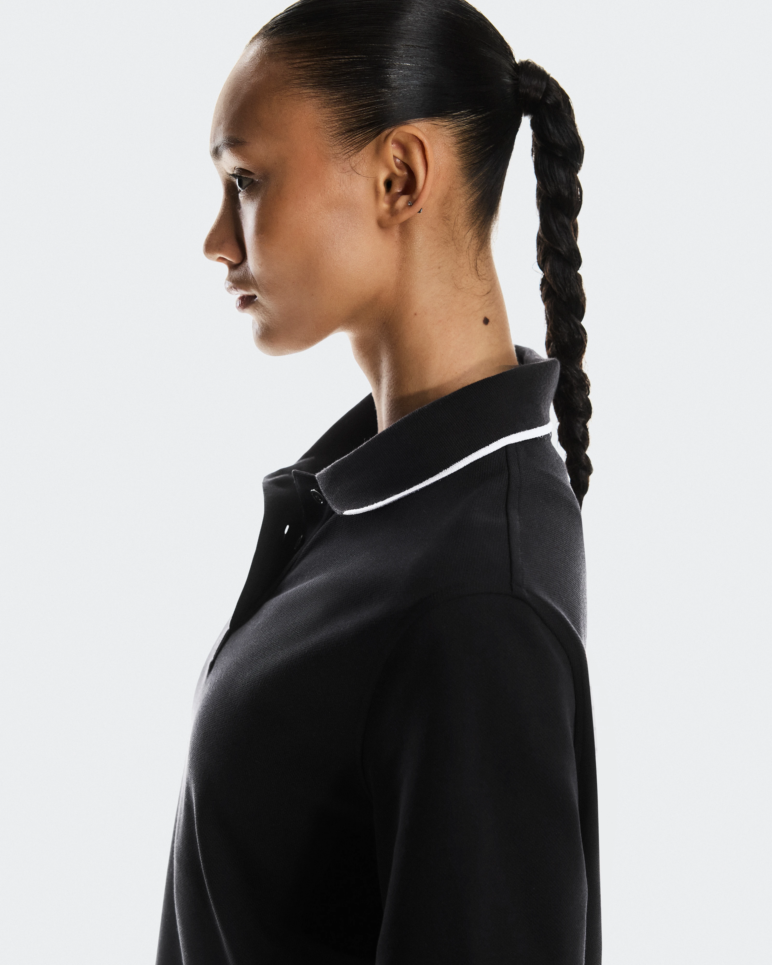 On Courtside Polo Black Women Tops and t-shirts
