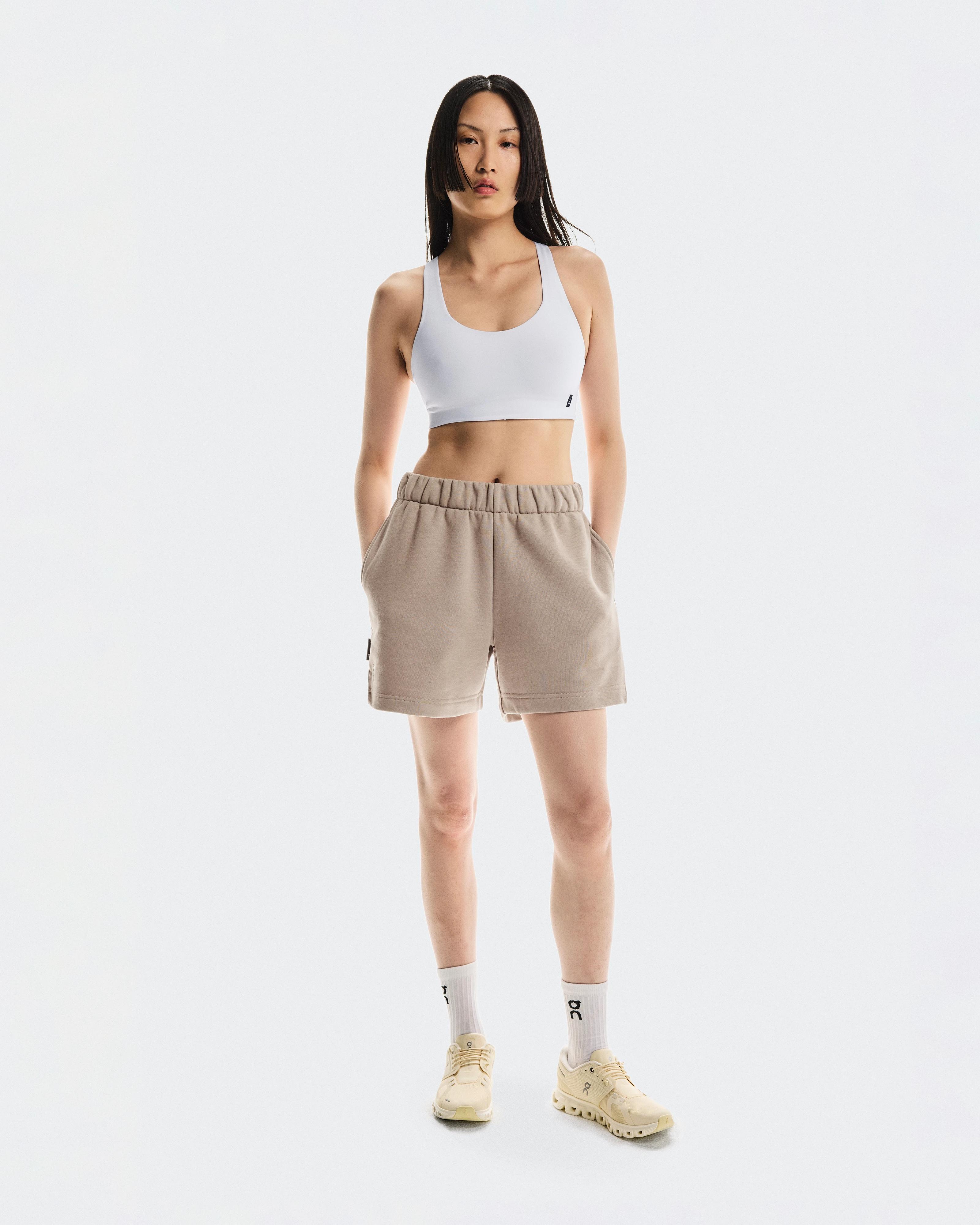On Club Shorts Desert Women Shorts