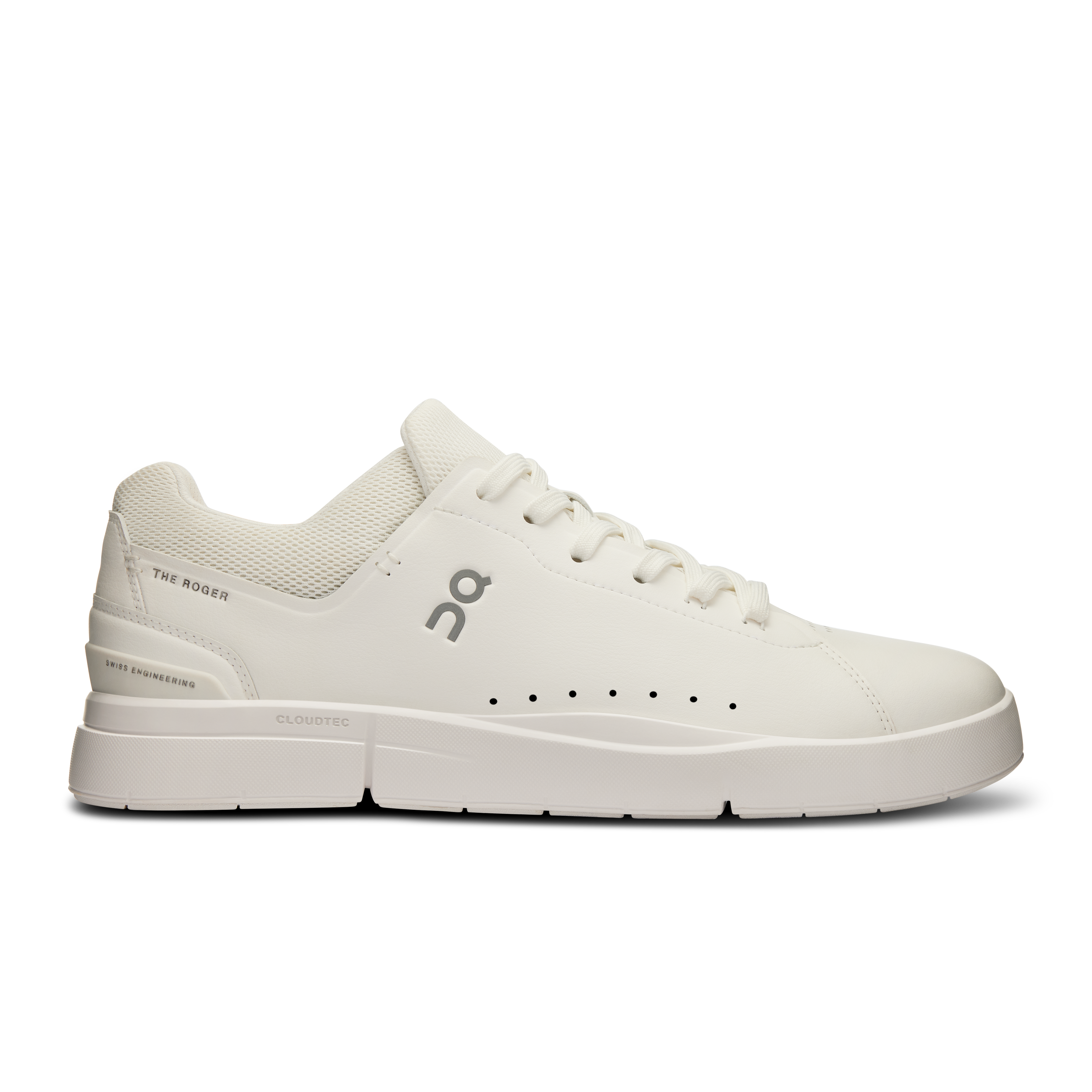 THE ROGER Advantage Lifestyle Shoe in All White