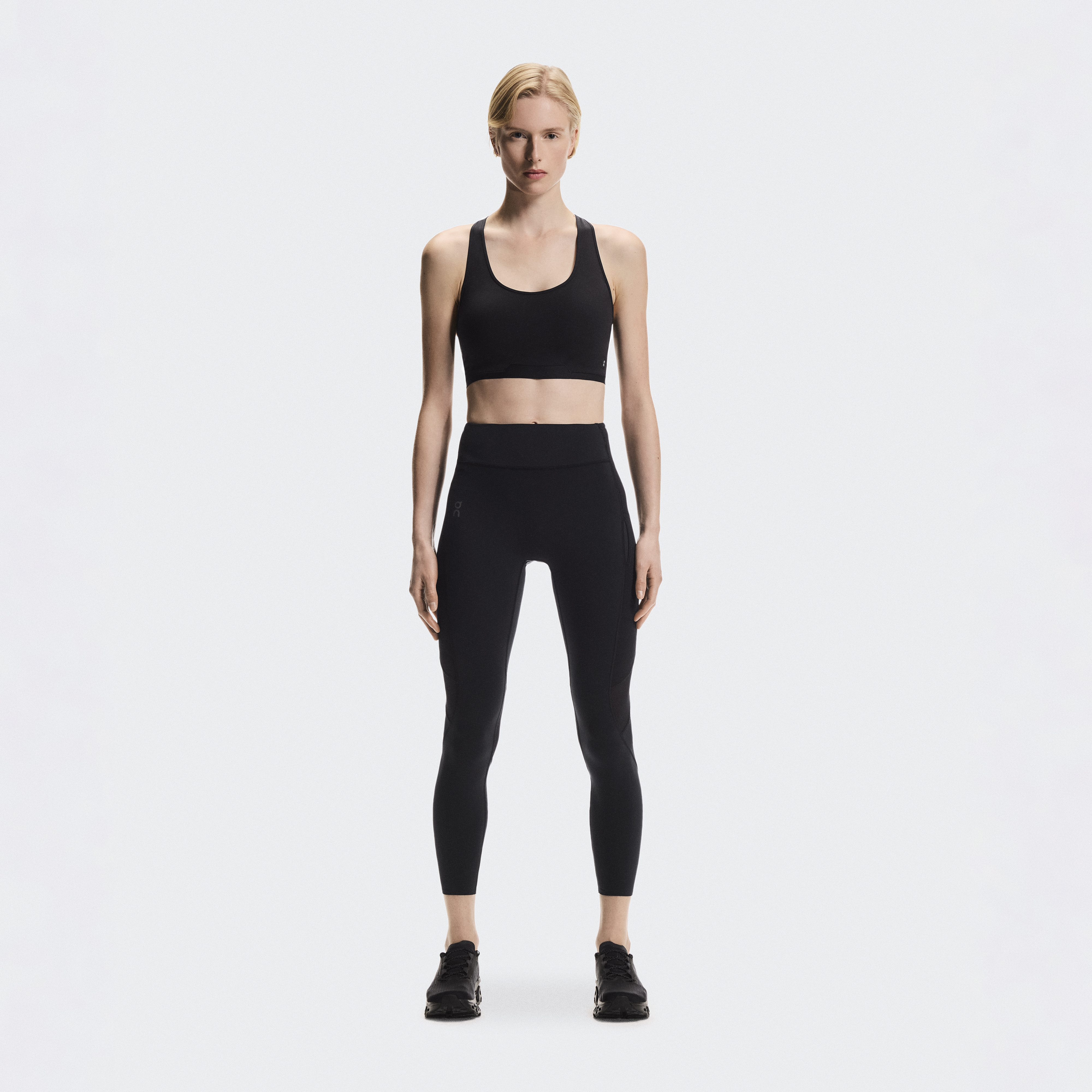 Train Volt Tights 7/8 in Black