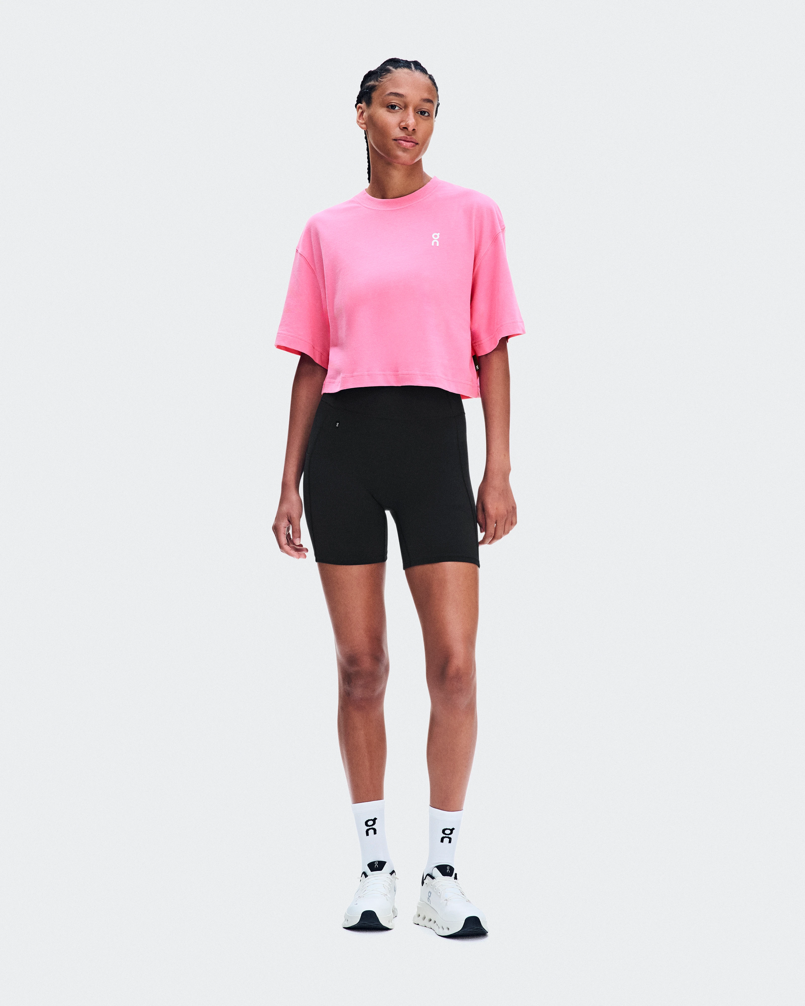 On Club Boxy-T Bubblegum Women Tops and t-shirts