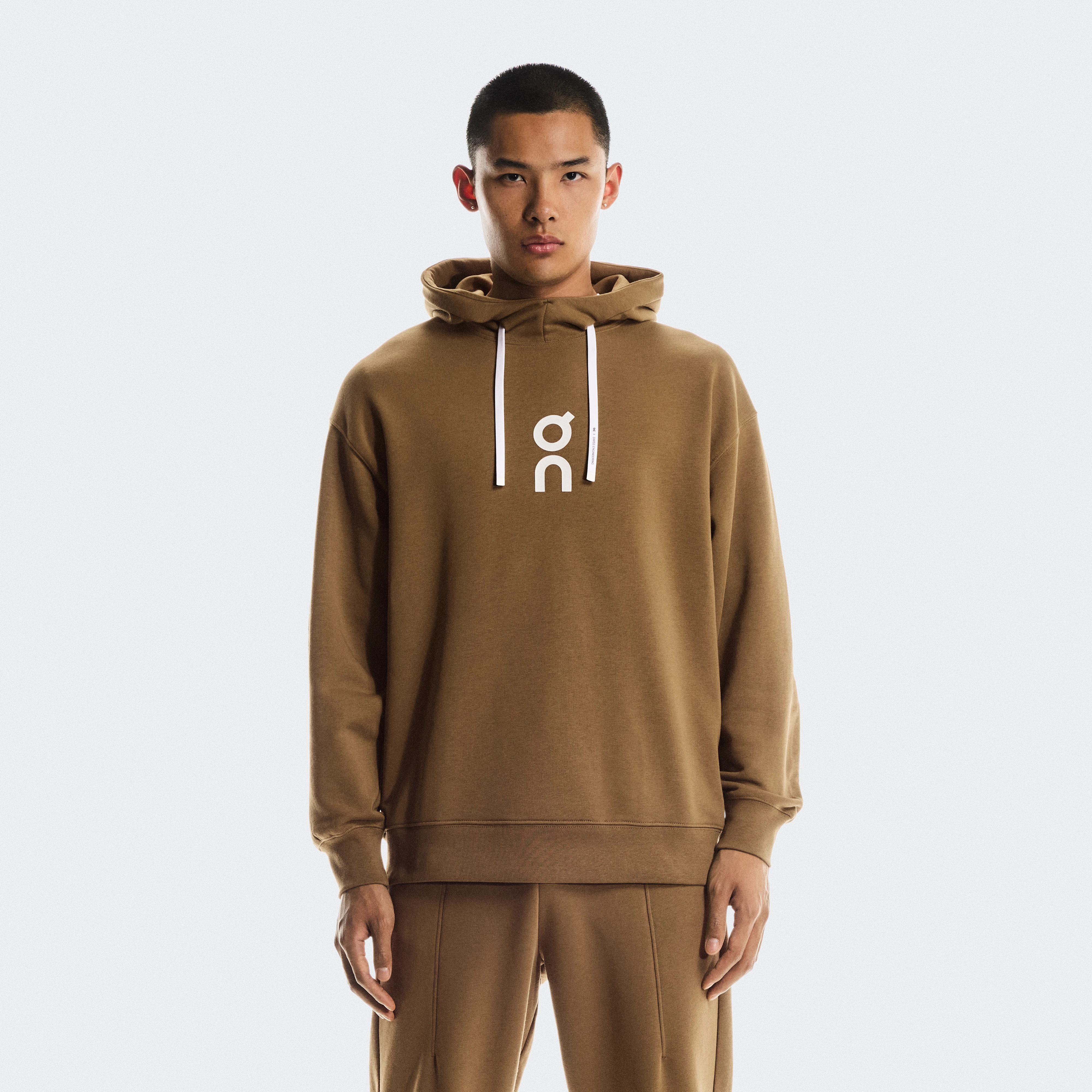 On Club Hoodie Brown Men Men – Cold weather, recovery, travel Hoodies and sweatshirts