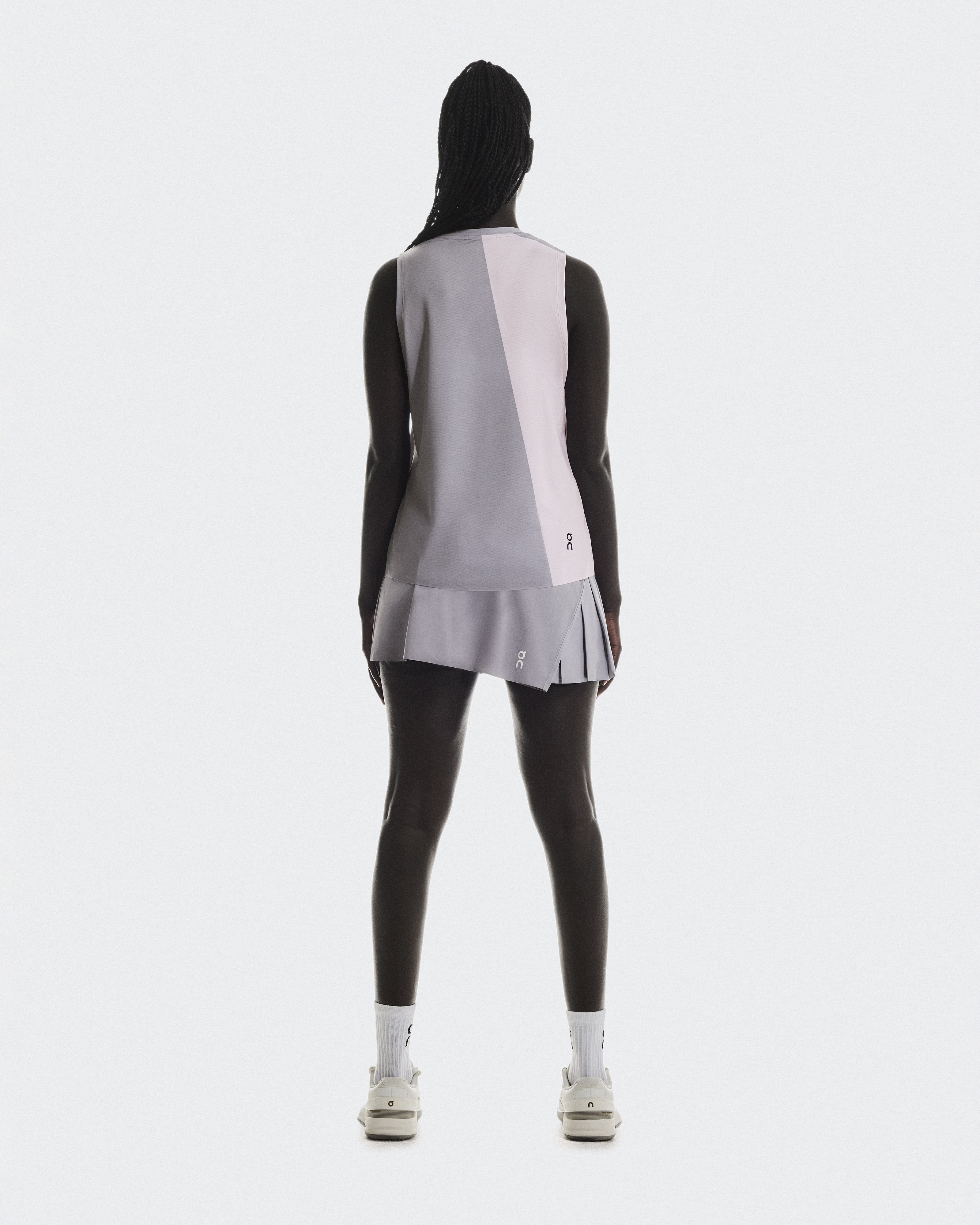 Men's Court Tank | White & Black | On Japan