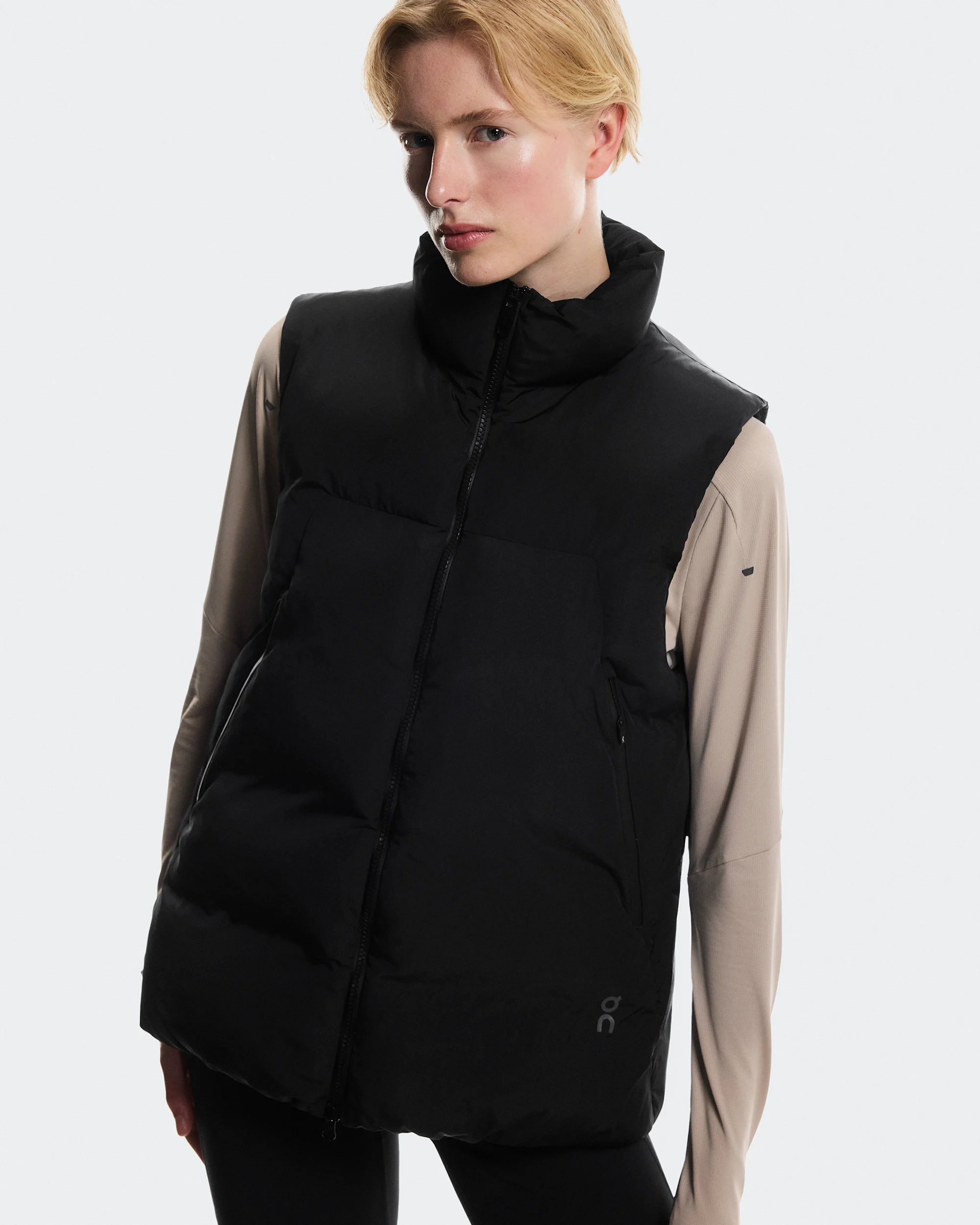 Women's All-Day Puffer Vest Black - thumbnail 3
