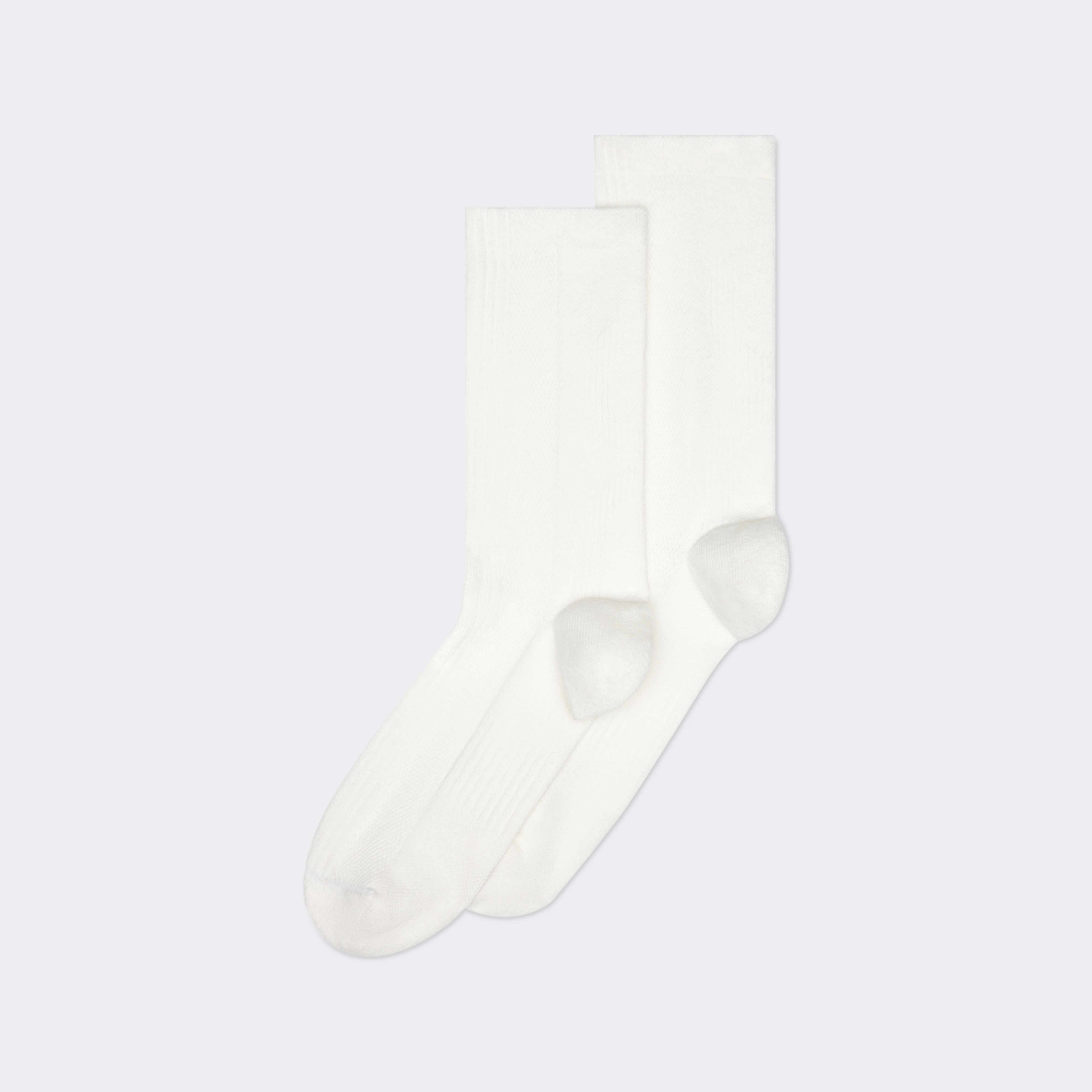Hybrid Sock High 2P in Ivory