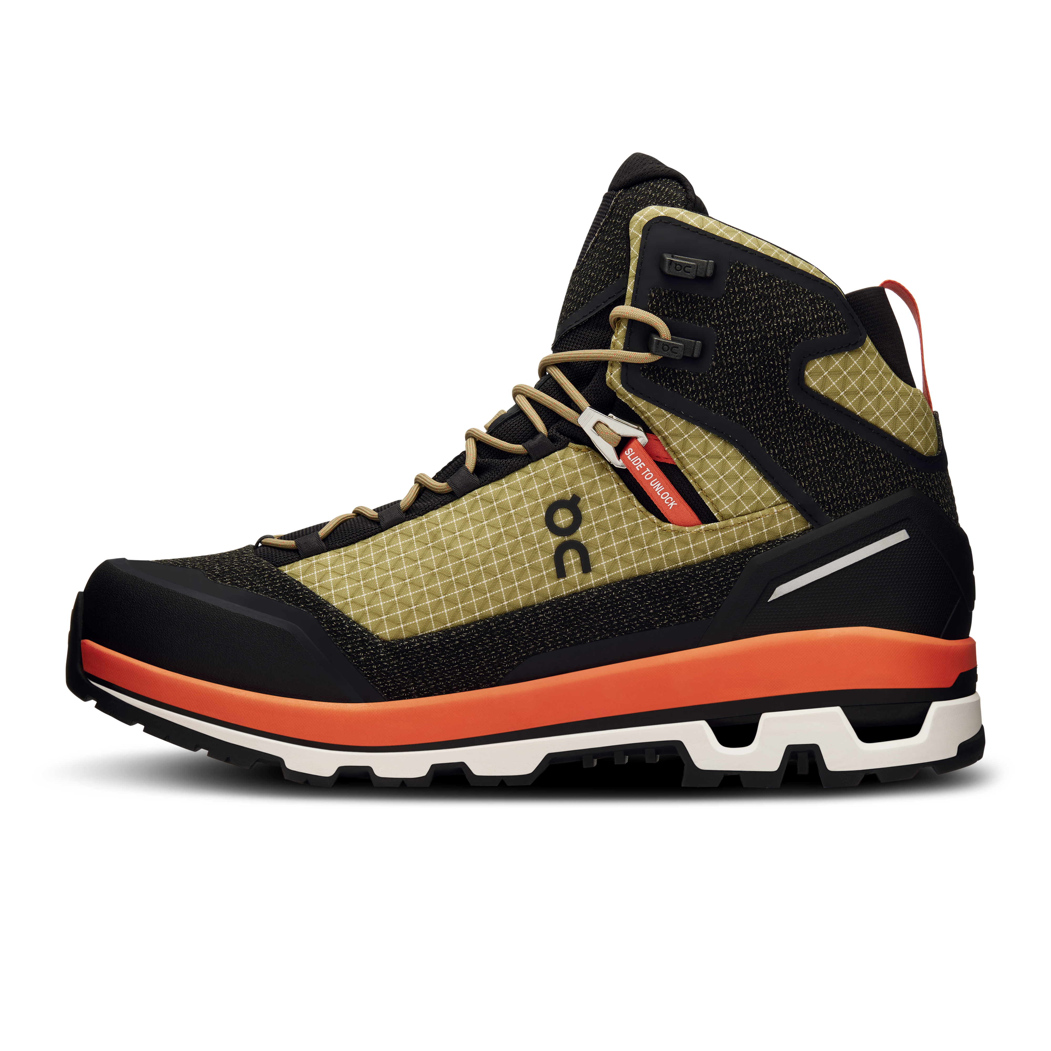 On Cloudalpine Waterproof Safari & Black Men Hiking Shoes