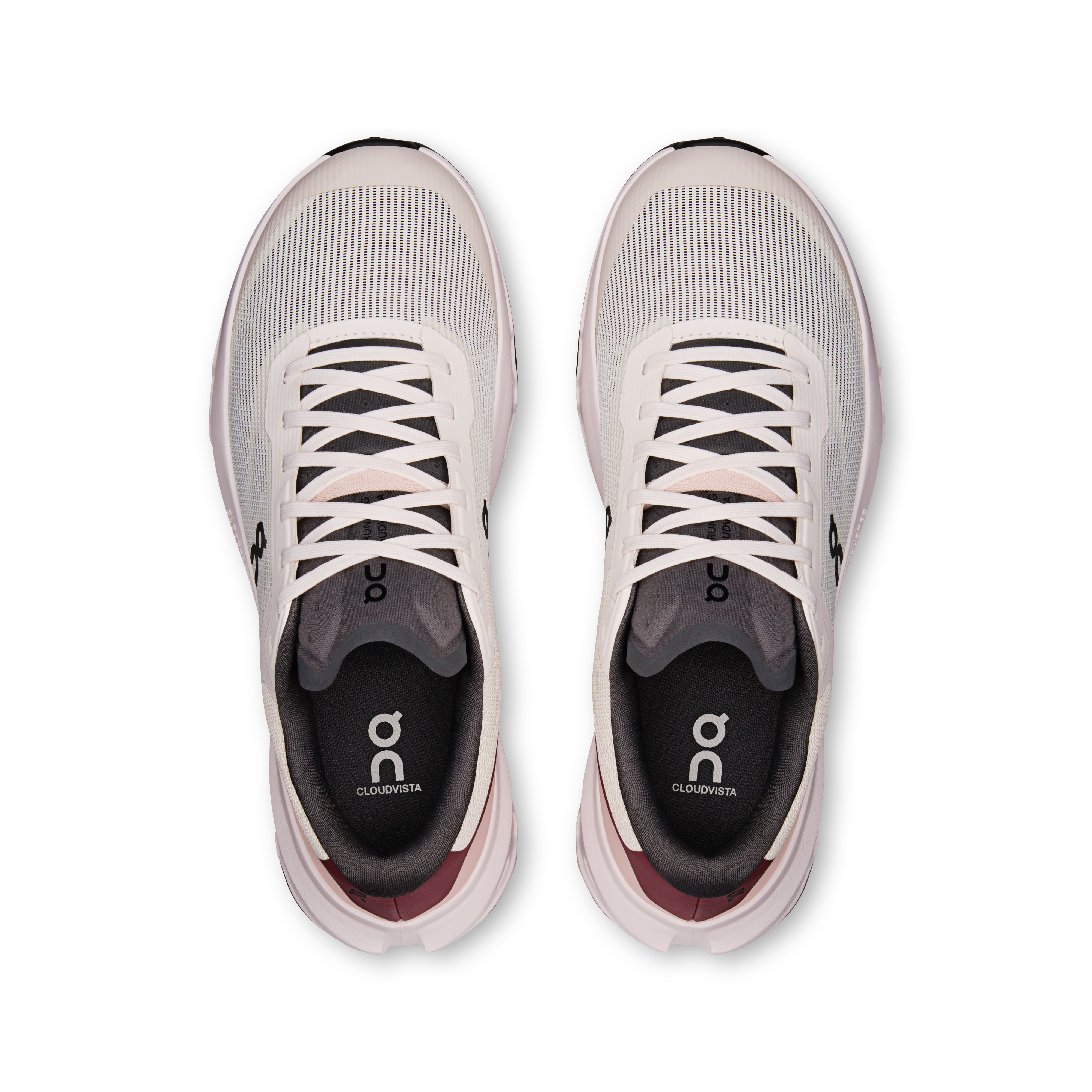 On Cloudvista 3 Oyster & Barberry Women Trail running Shoes