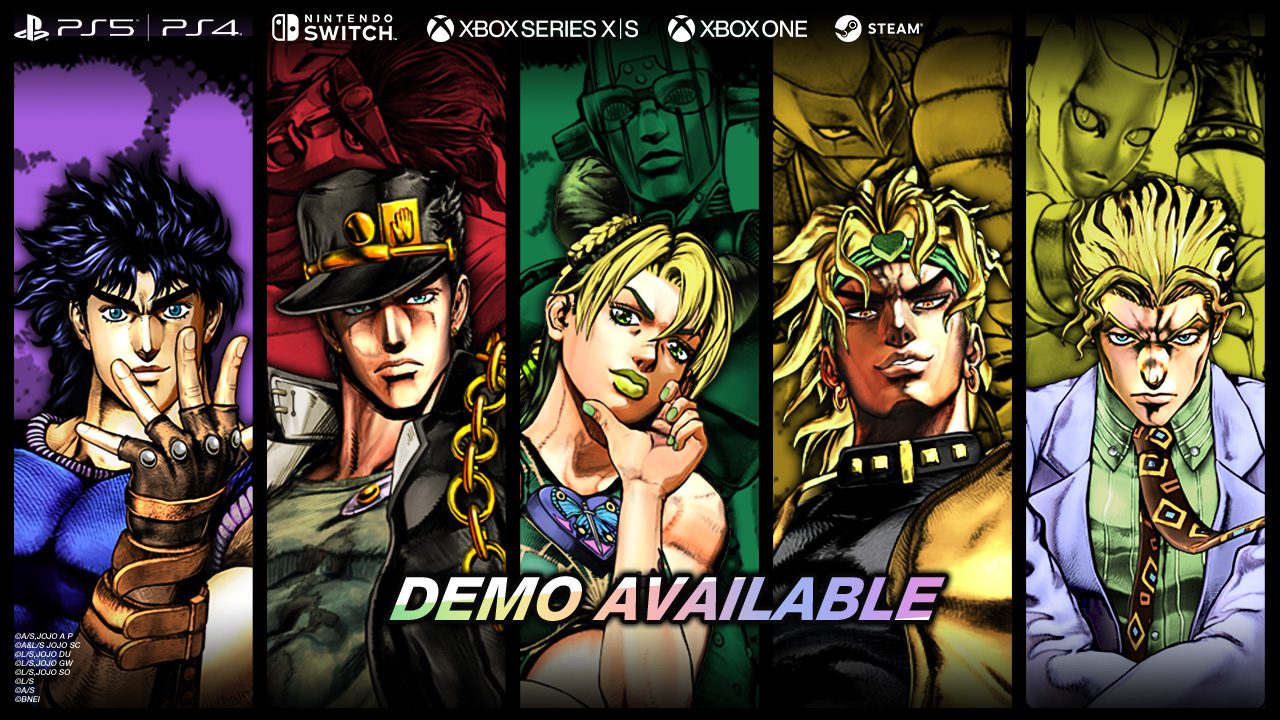 Create your dream matches with JOJO'S BIZARRE ADVENTURE: ALL-STAR