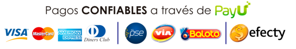 Metodos de pago permitidos de PayU