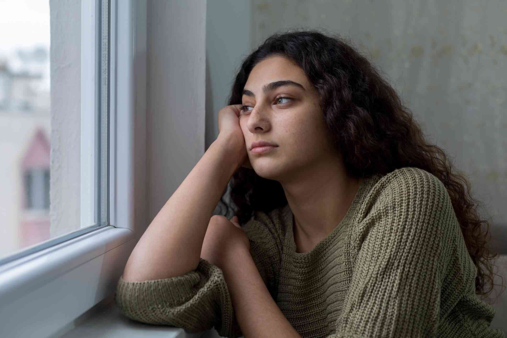 depressed teen