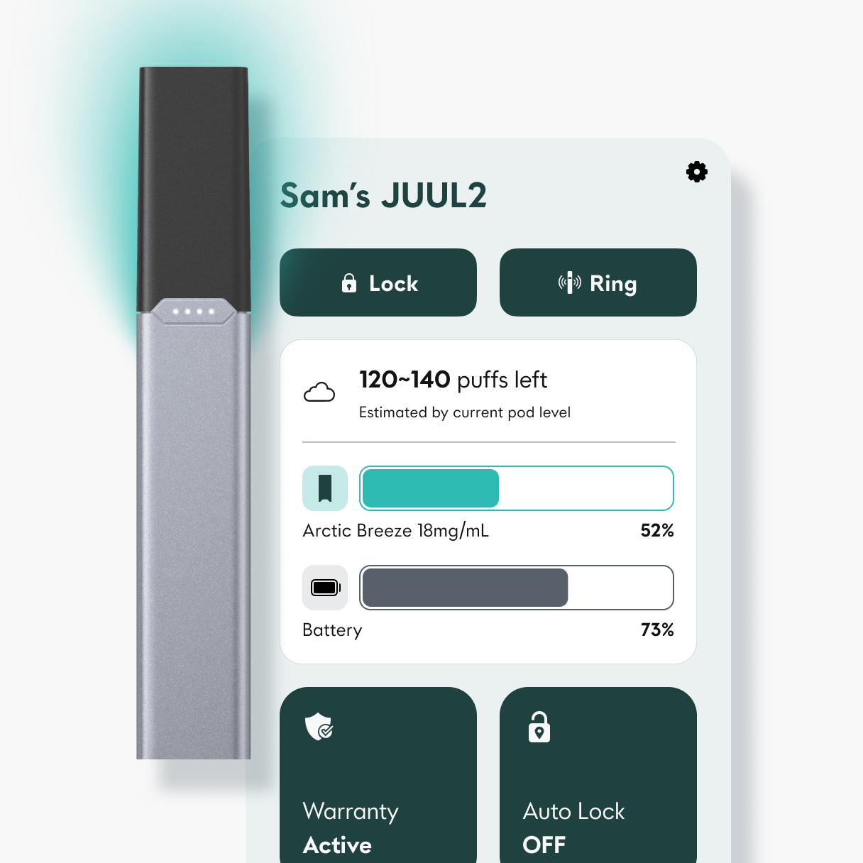 Arctic Breeze JUUL2 pods | Cool Peppermint Vape Pods (2 Pack, 18 mg/mL) |  JUUL