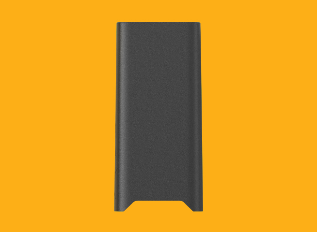 JUUL2 pod shown against mango background