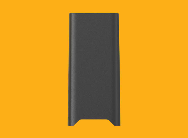 JUUL2 pod shown against mango background