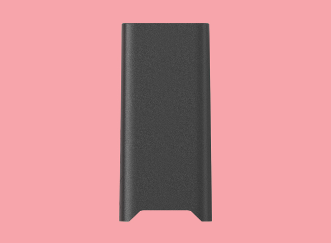 JUUL2 pod shown against pink background
