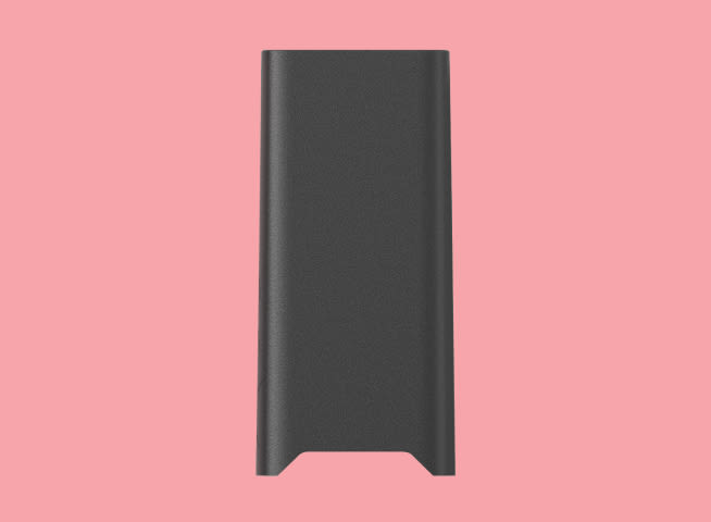 JUUL2 pod shown against pink background