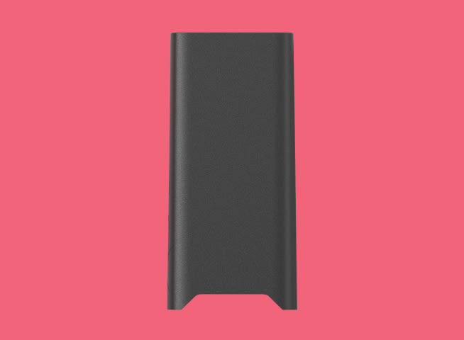 JUUL2 pod shown against pink background