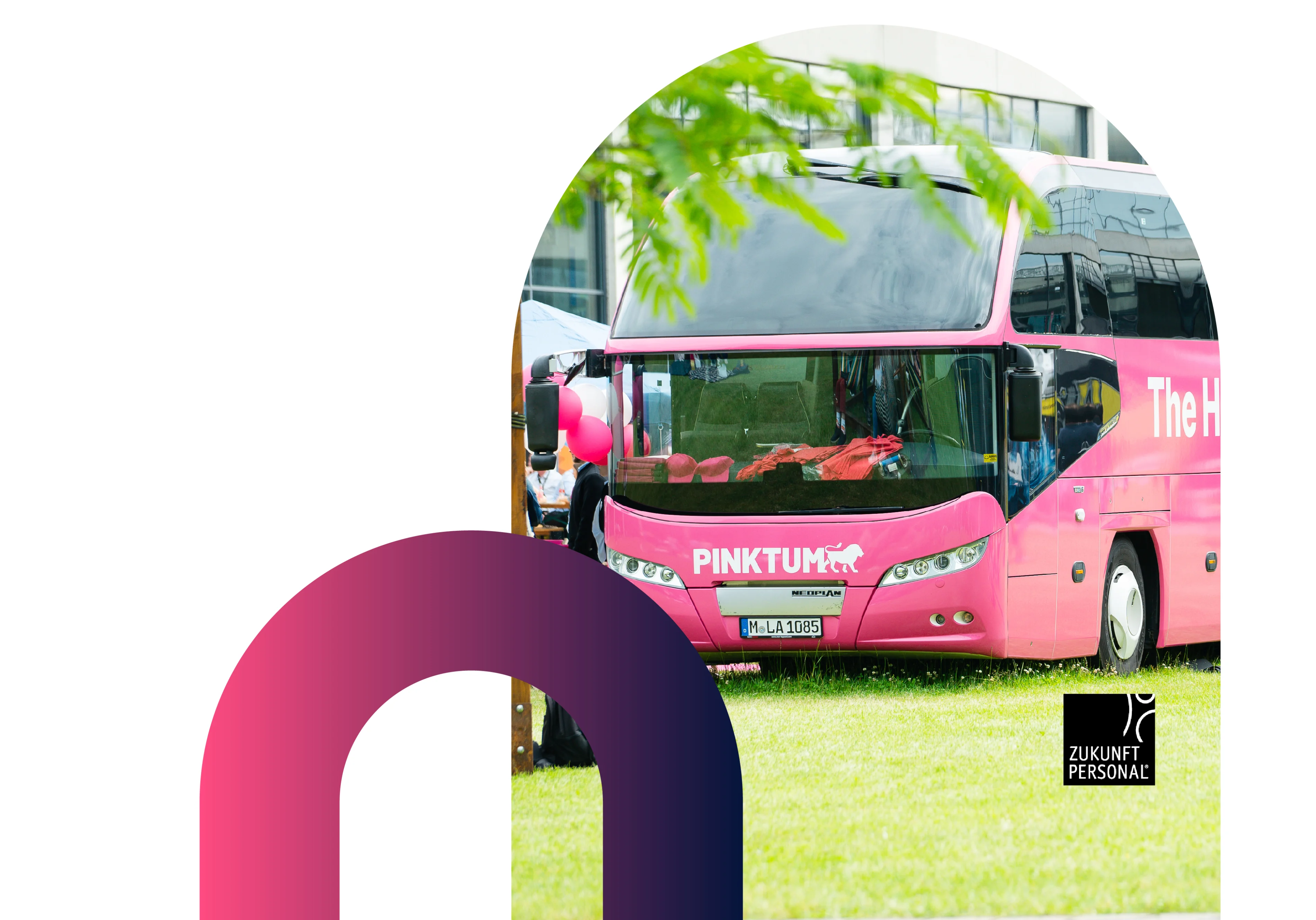 PINKTUM und PINKTUM Bus als Aussteller bei der Zukunft Personal 2024 in Köln