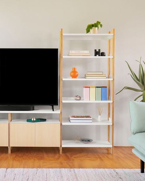The Media Console Modern TV Console with Optional Storage FLOYD