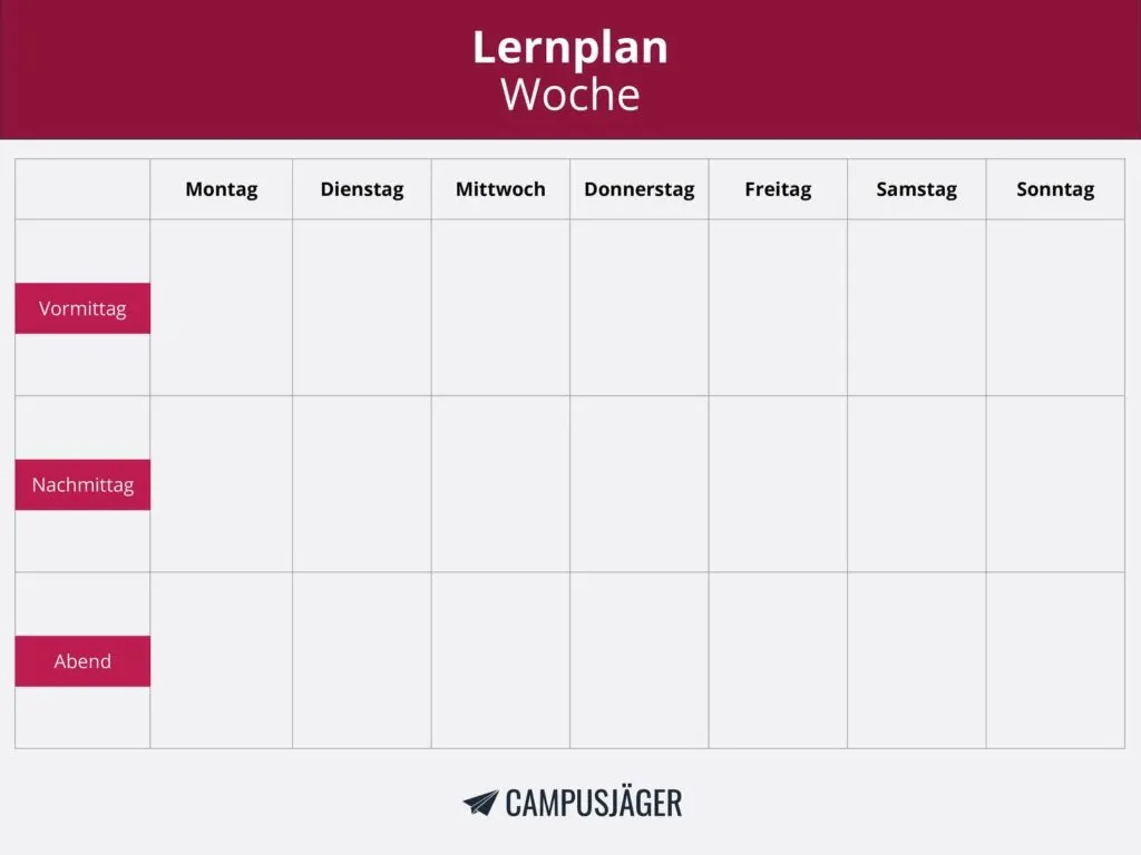 Lernplan