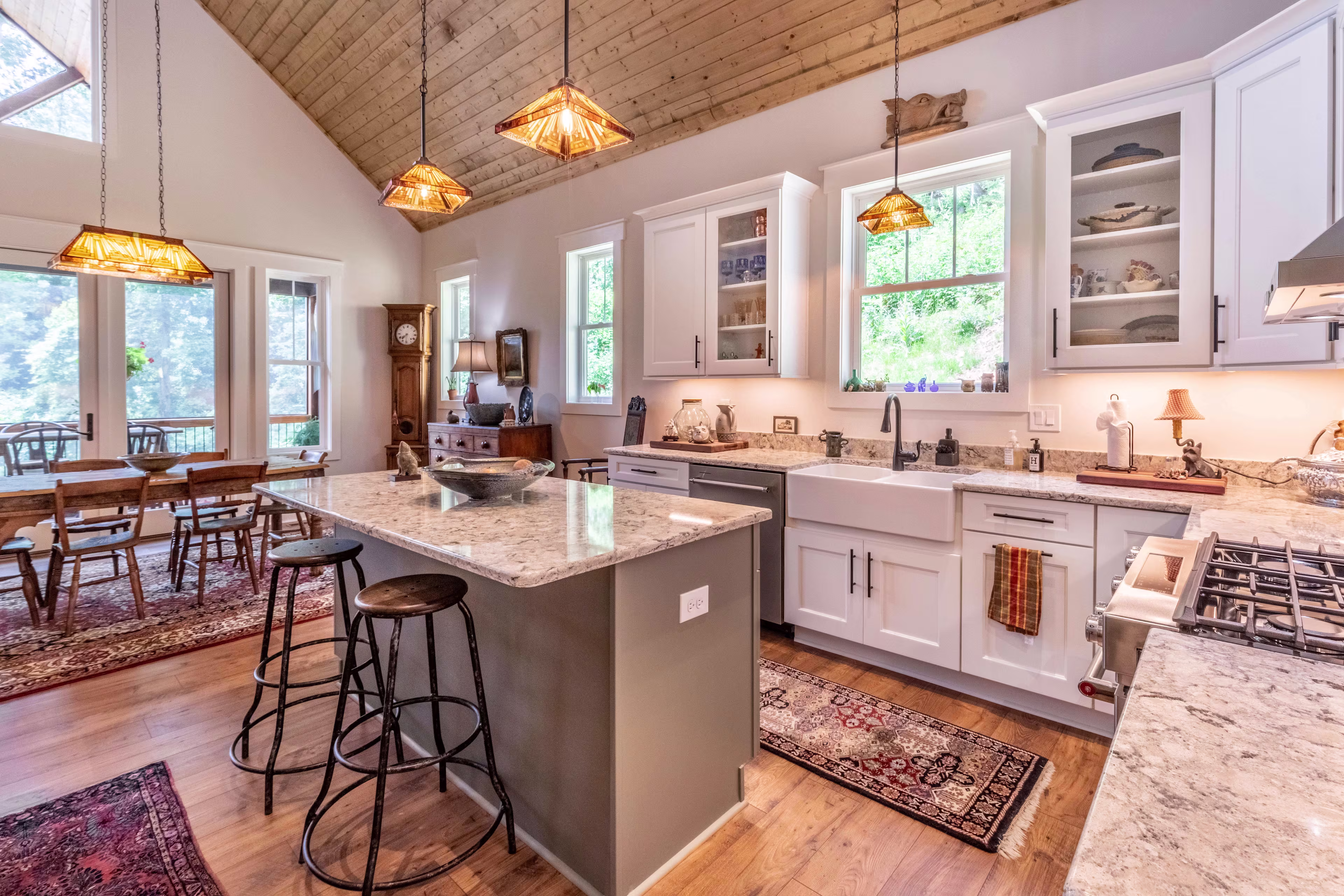 Kitchen of Leite home in Asheville.