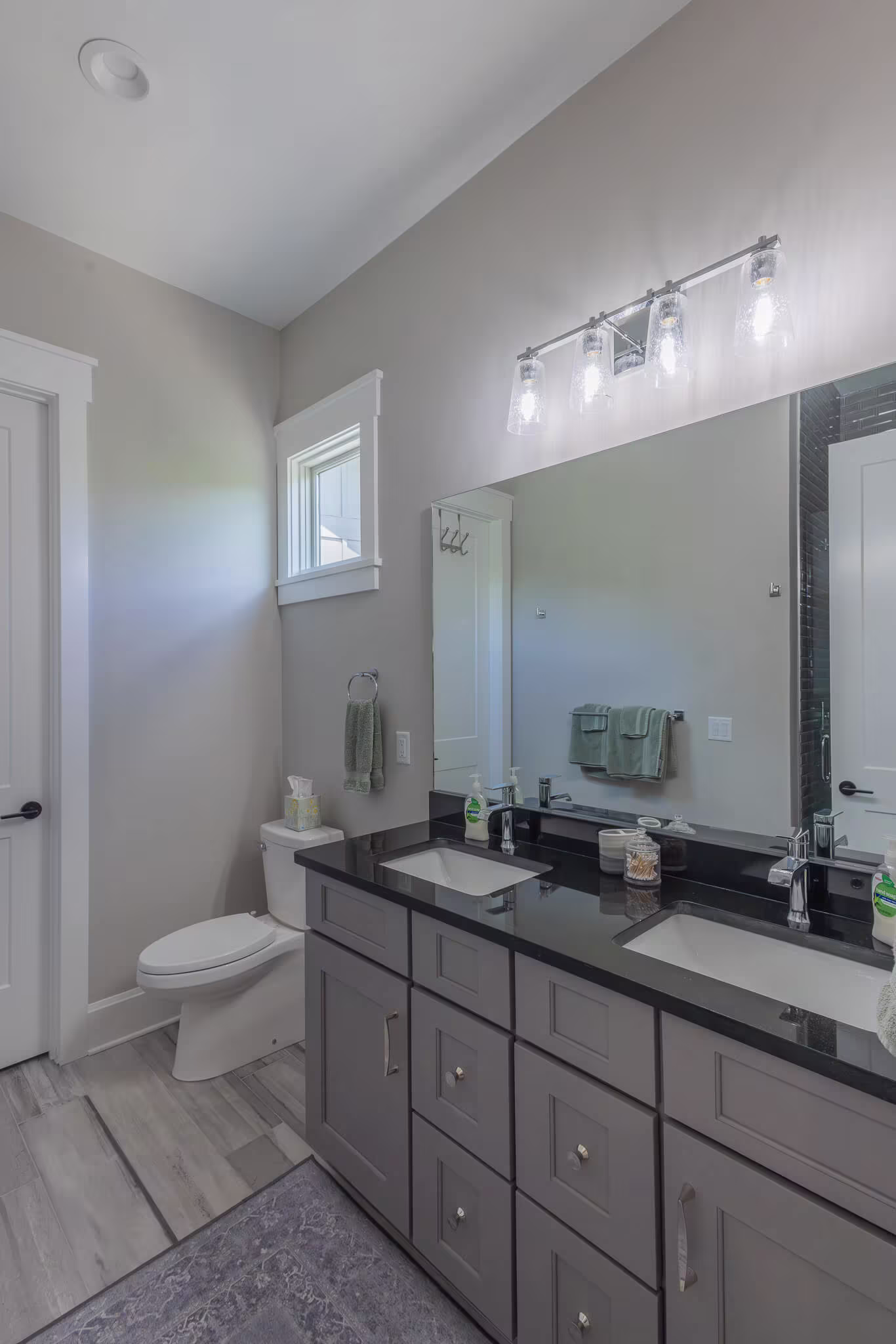 Completed Sundog Homes custom home for the Jebbett family in Tuckasegee's Bear Lake Reserve community. 