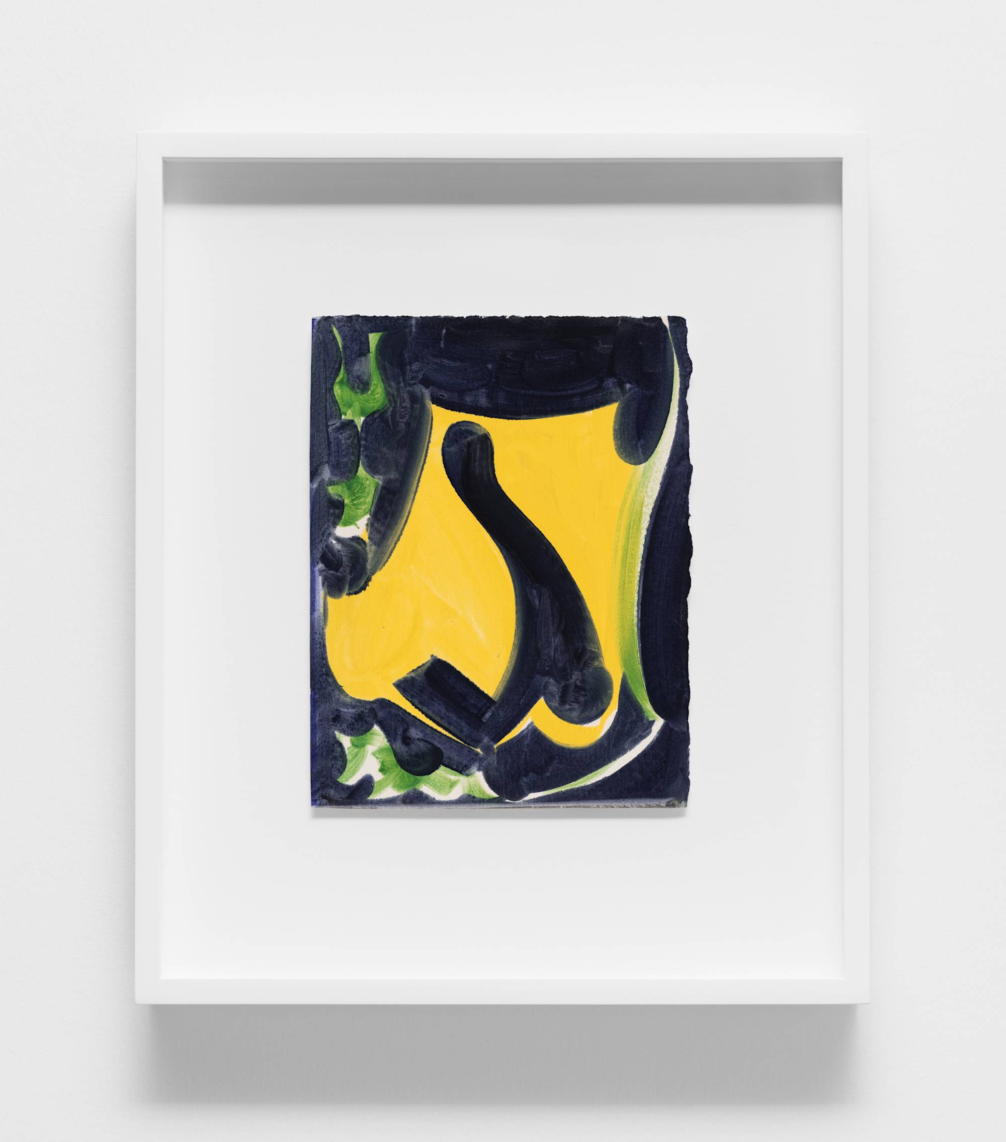 Patricia Treib
Marigold Sleeve Variation, 2025
Oil on paper
7 ½ × 5 ½ in. (19.05 × 13.97 cm)