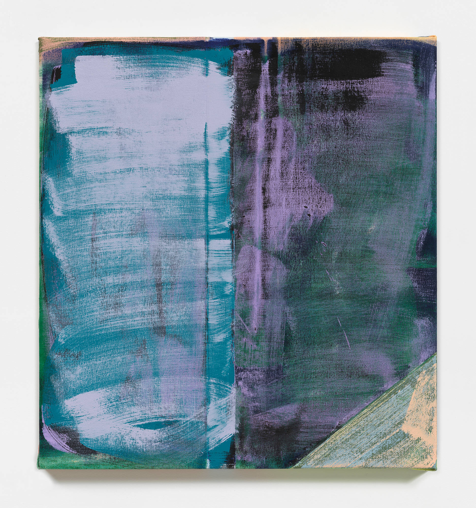 Julia Rommel, Night Off, 2023, Oil on linen, 24 ¼ × 22 in.