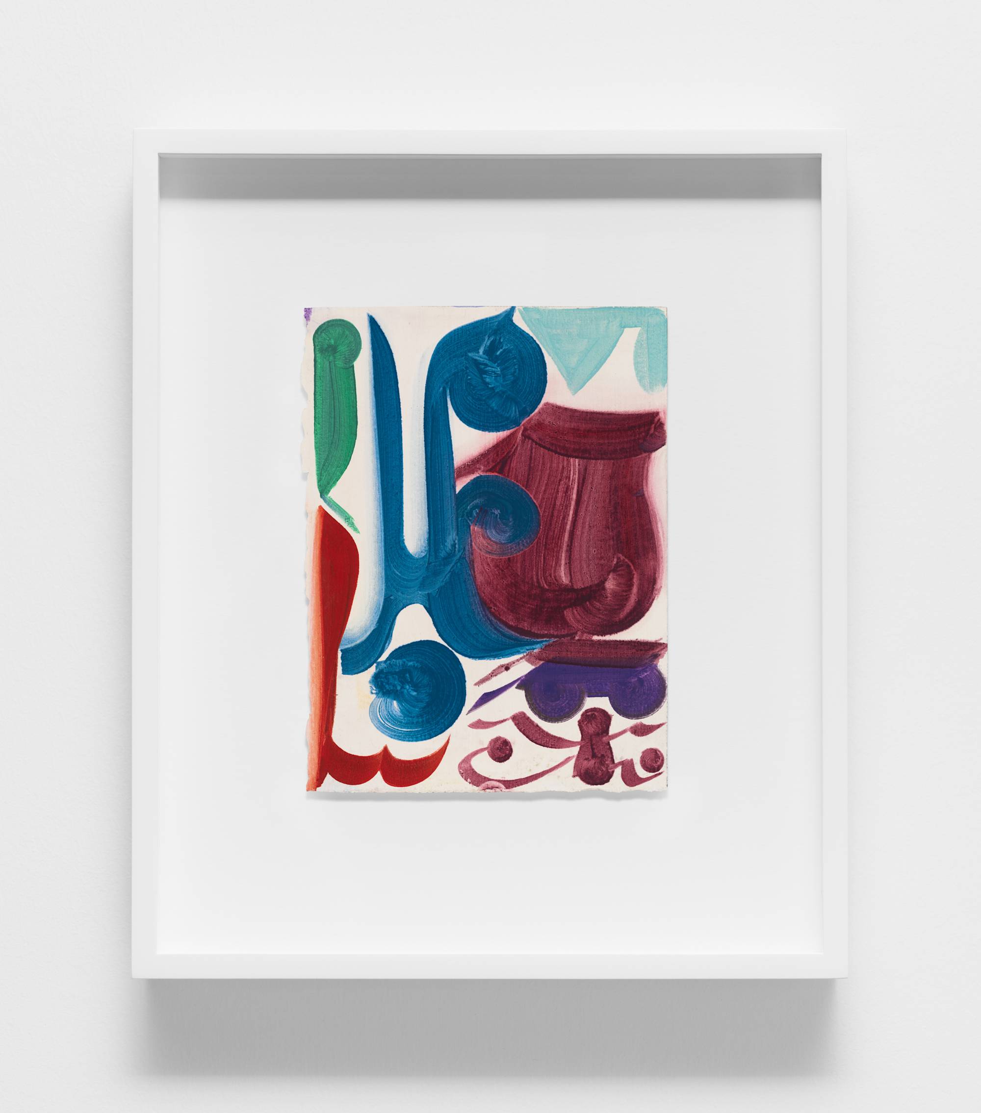 Patricia Treib
Oscillate Variation, 2025
Oil on paper
7 ½ × 5 ½ in. (19.05 × 13.97 cm)
