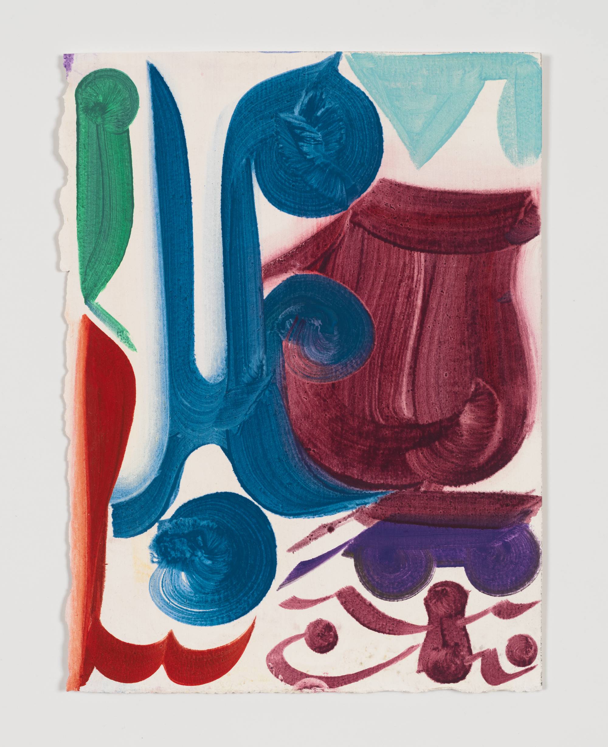 Patricia Treib
Oscillate Variation, 2025
Oil on paper
7 ½ × 5 ½ in. (19.05 × 13.97 cm)