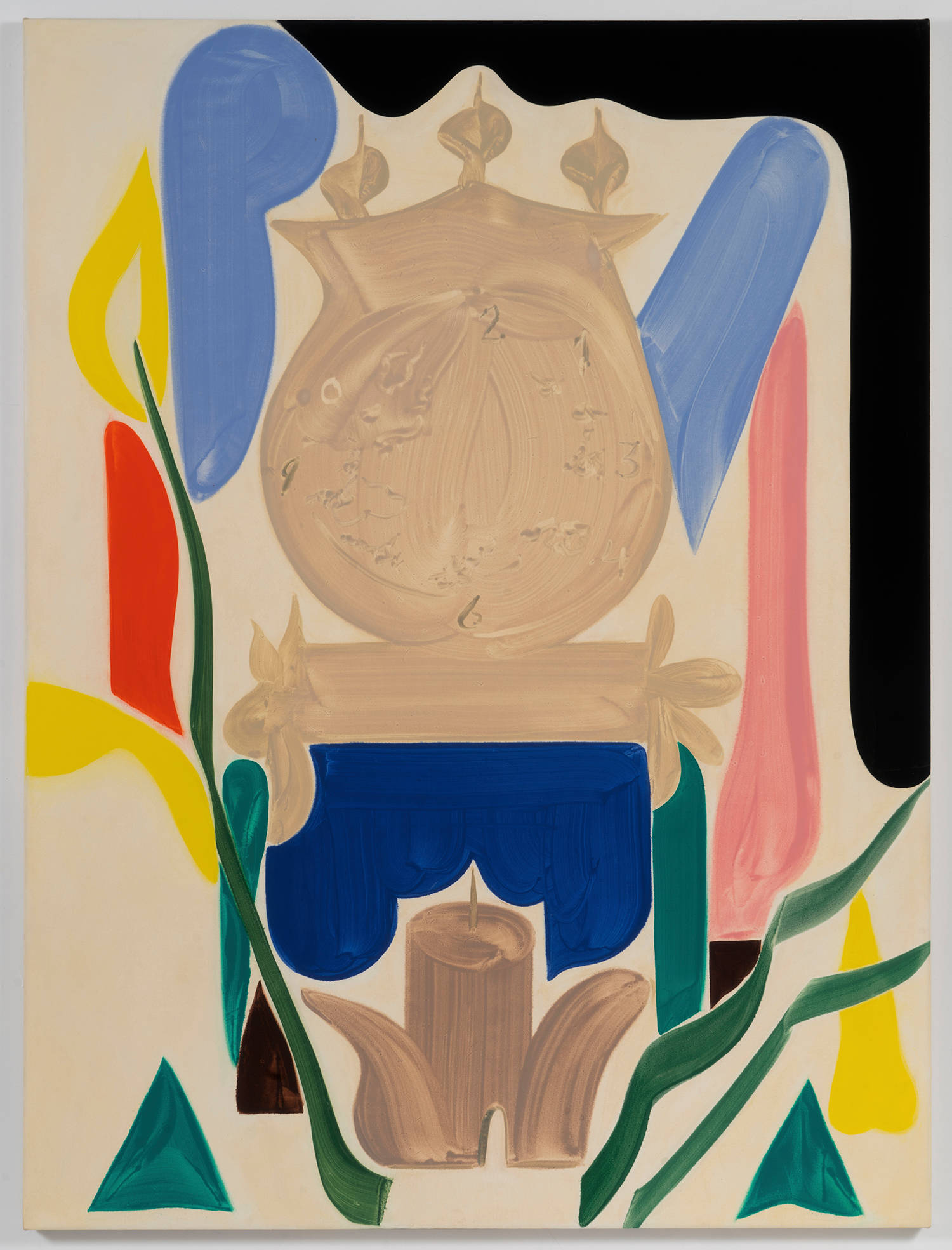 Pendulum, 2017, oil on canvas, 72 x 54 inches